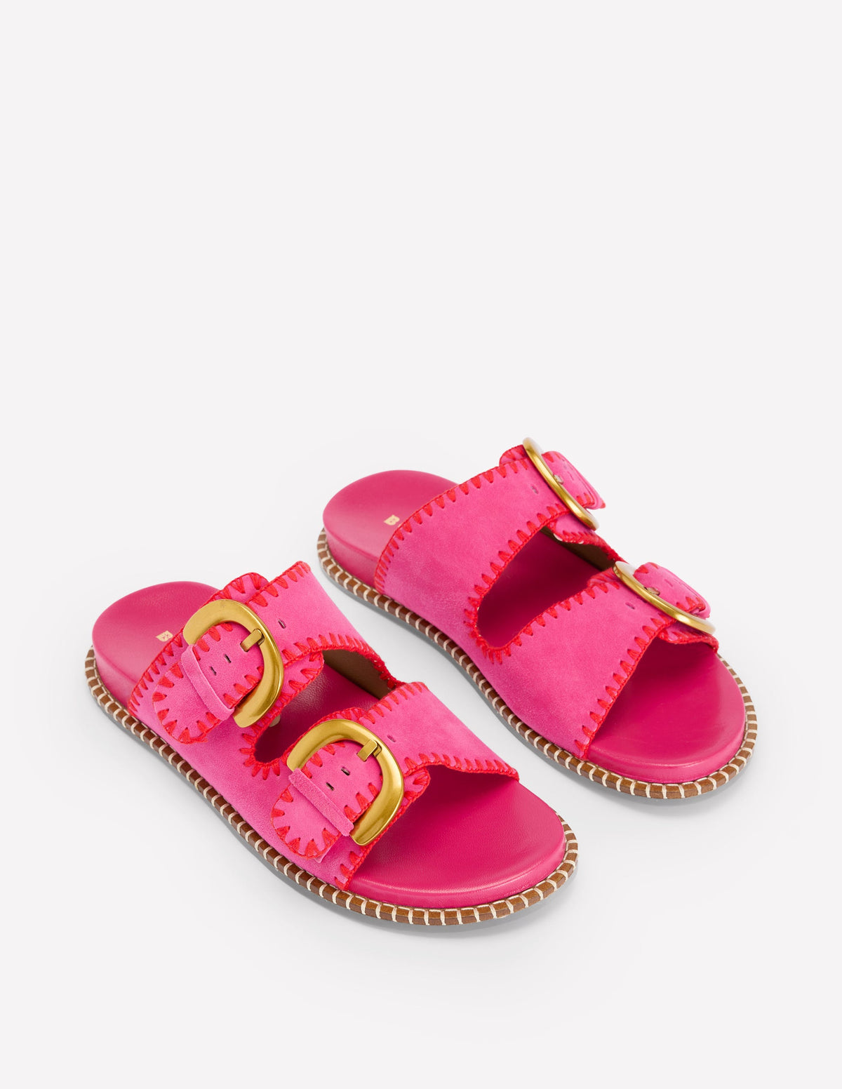 Alberta Sandalen mit Fußbett-Festivalrosa/Briefkastenrot - Image 3
