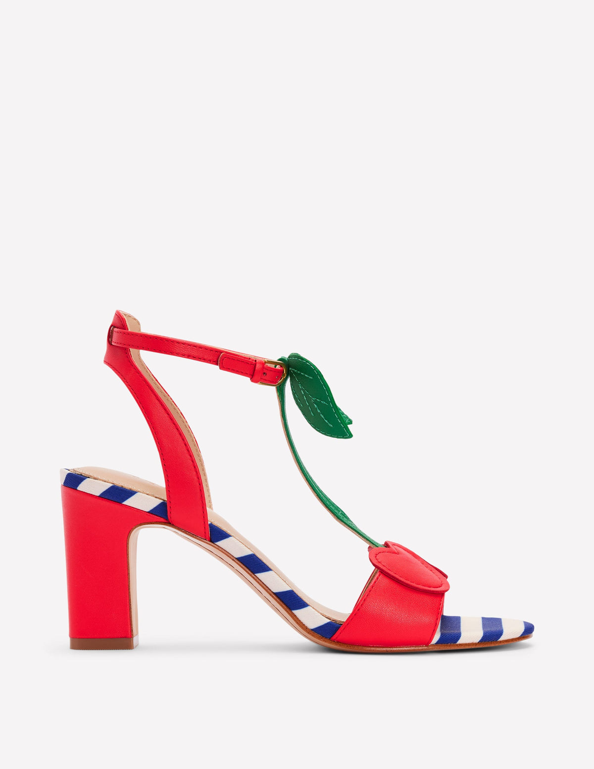 Sandalen mit Absatz und Kirschdesign-Kirsche-1