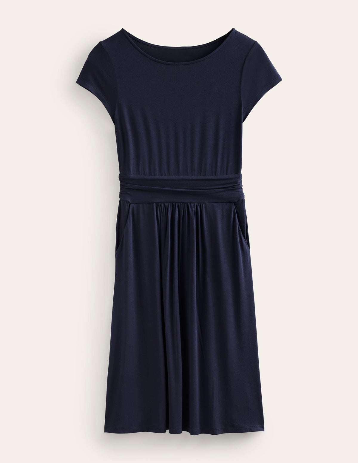 Amelie Jerseykleid-Marineblau-5