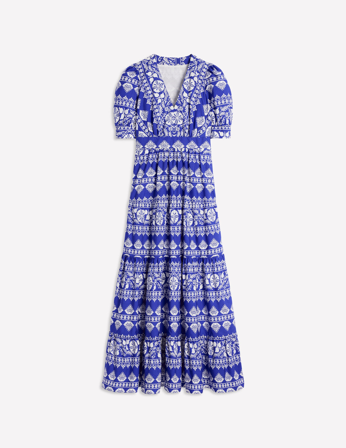 Das Bella Kleid-Leuchtendes Blau, Zierborte - Image 5
