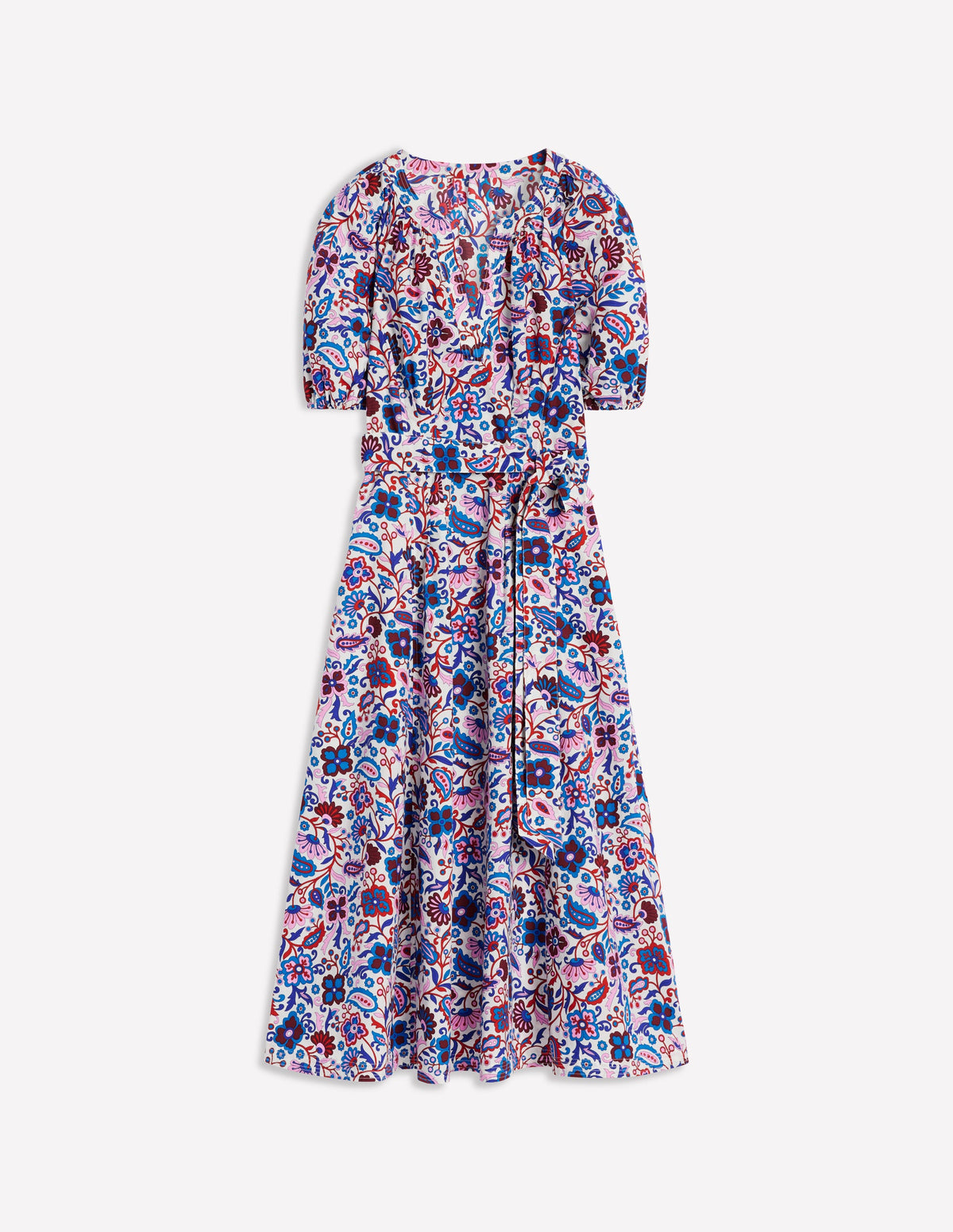 Bria Midikleid mit Puffärmeln-Bunt, Orient-Paradies - Image 5