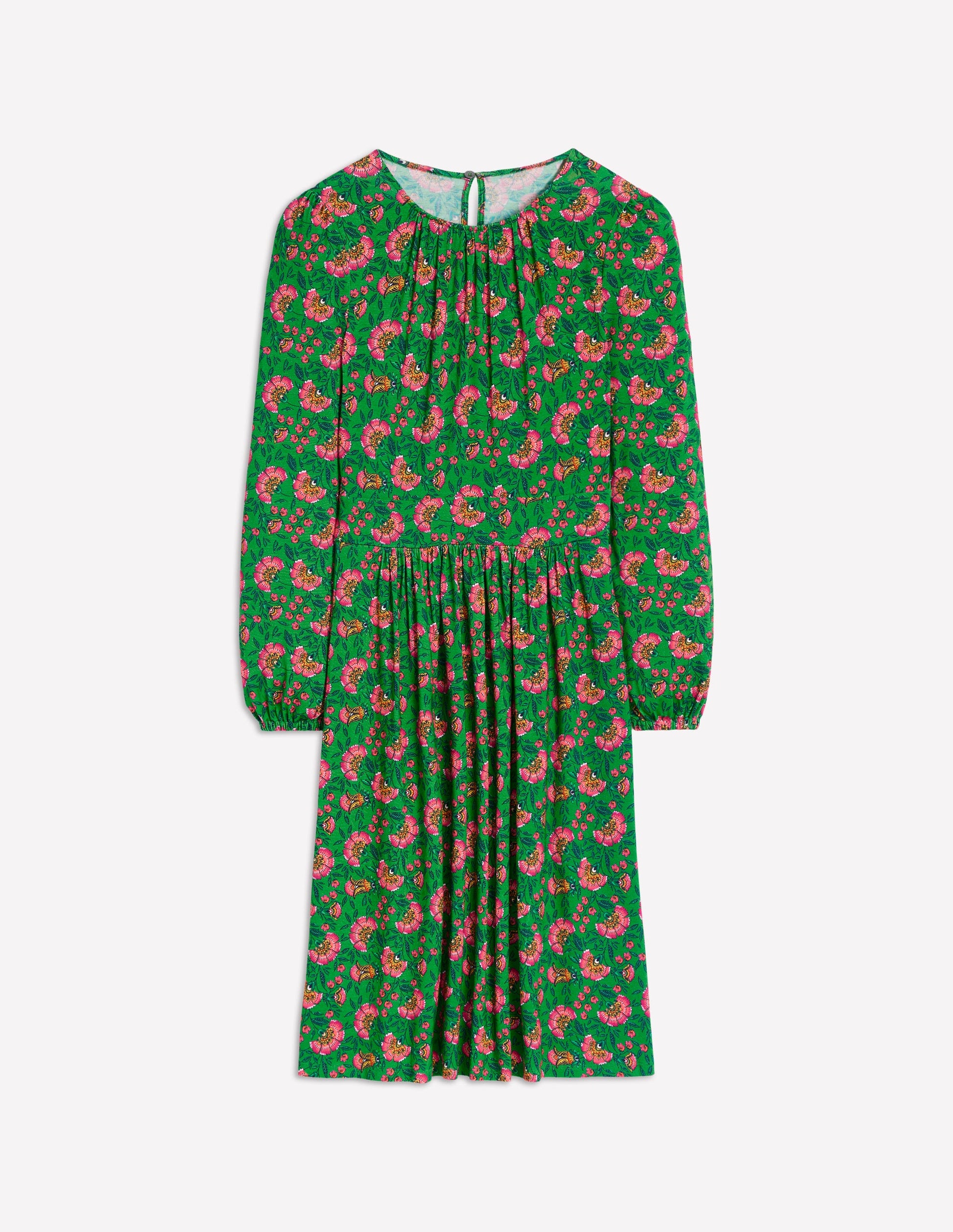 Alexandra Blouson-Jerseykleid-Paradiesgrün, Rebe-5