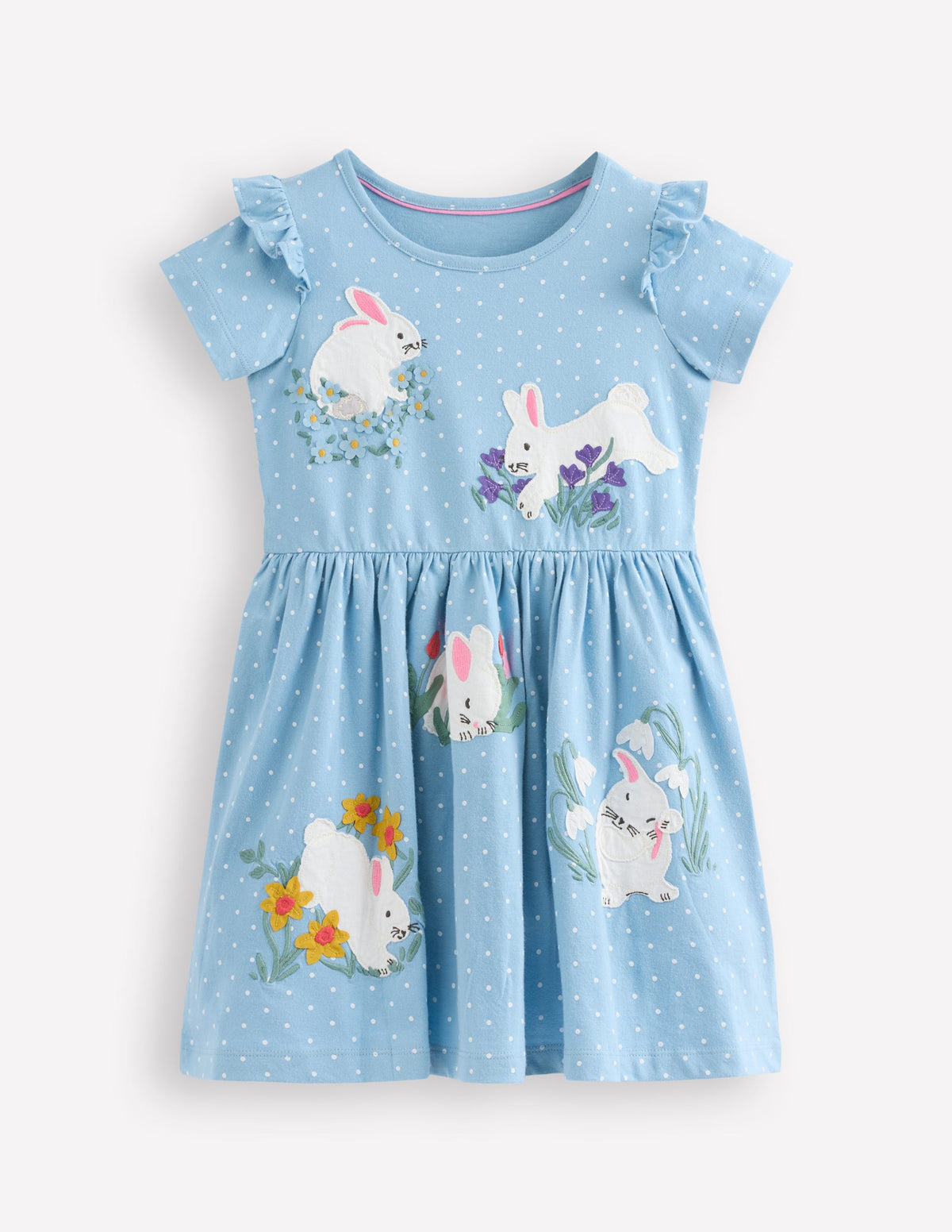 Jerseykleid mit Applikation-Gletschersee Punkte - Image 1