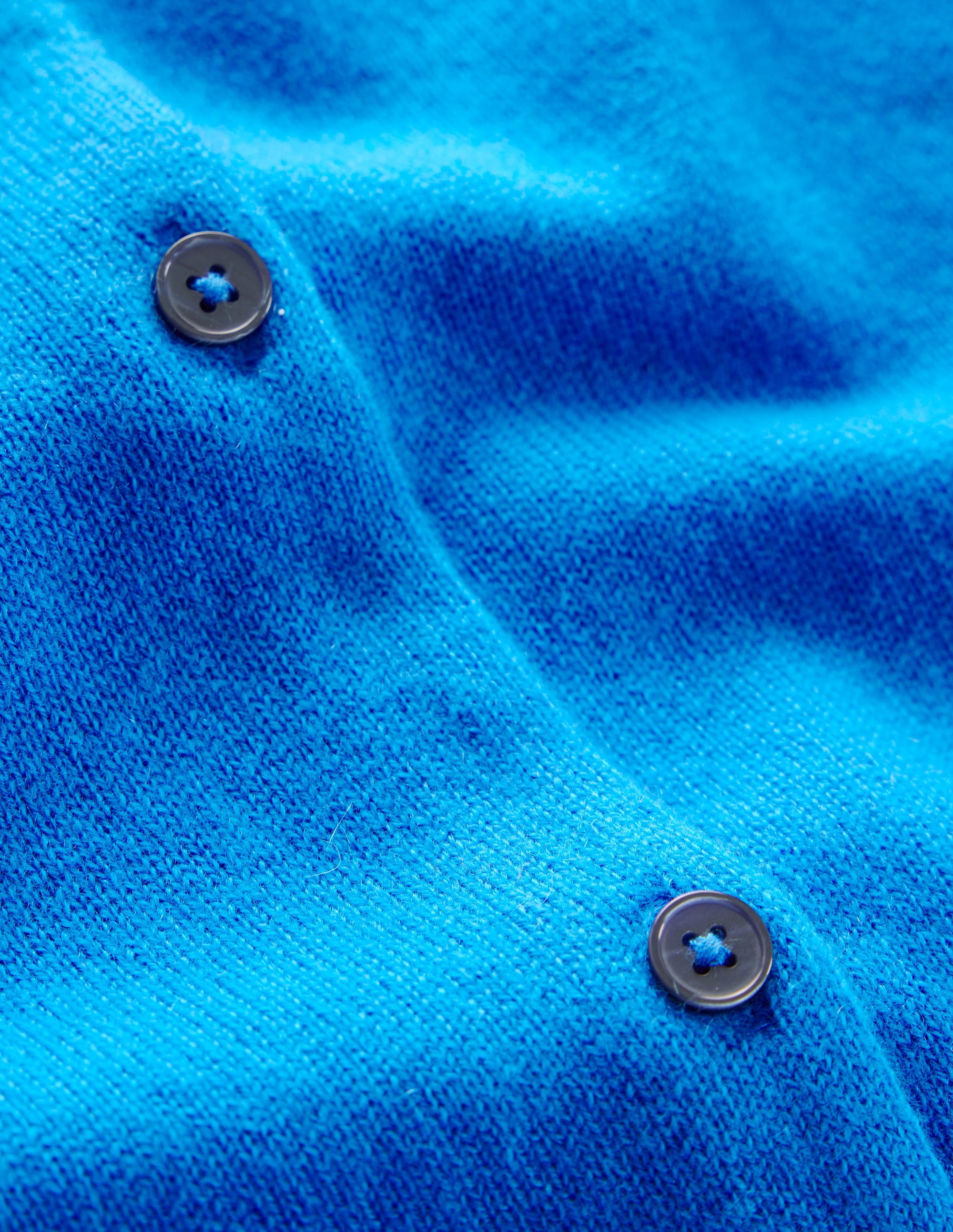 Eva Kaschmir-Strickjacke mit Rundhalsausschnitt-Himmelblau - Image 6