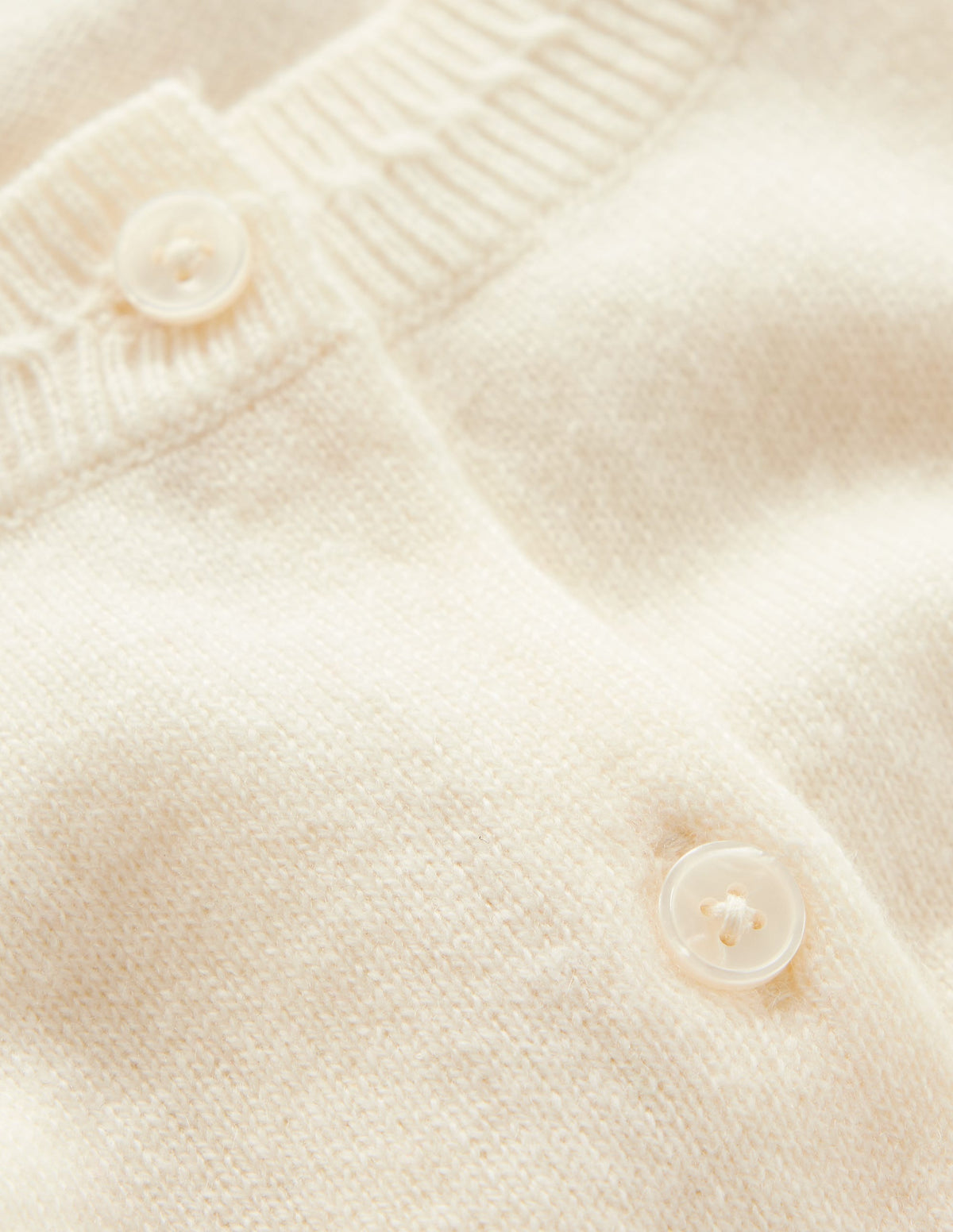 Eva Verkürzte Strickjacke aus Kaschmir-Warmes Naturweiß-6