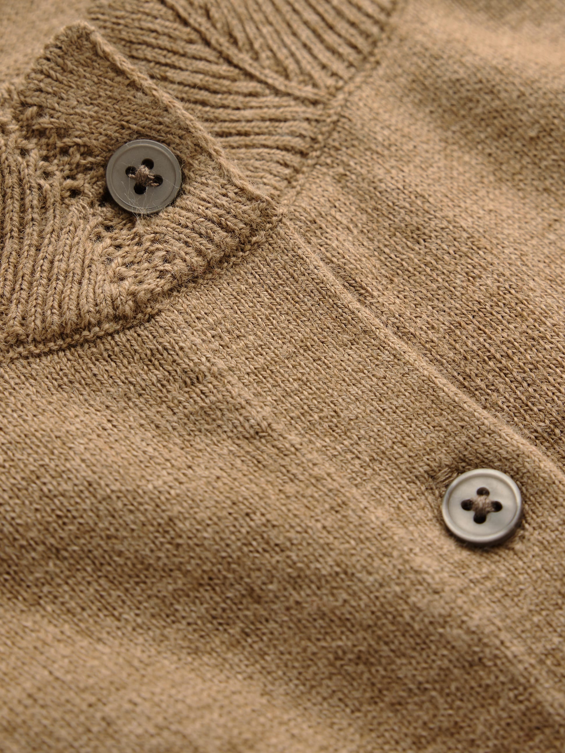 Imi Scalloped Cardigan-Fall Leaf Brown-6
