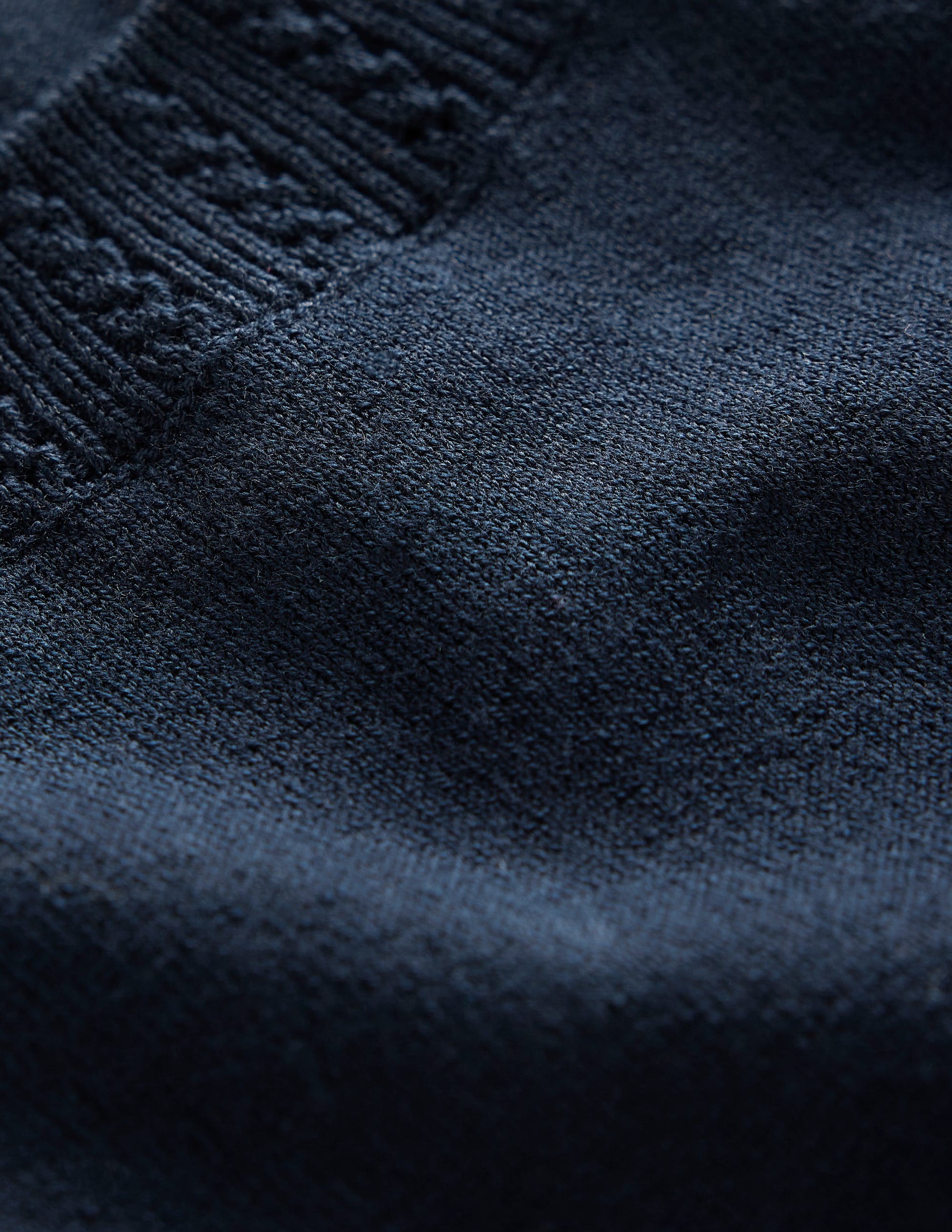 Emilia Cotton Crew Neck Tank-Navy-8