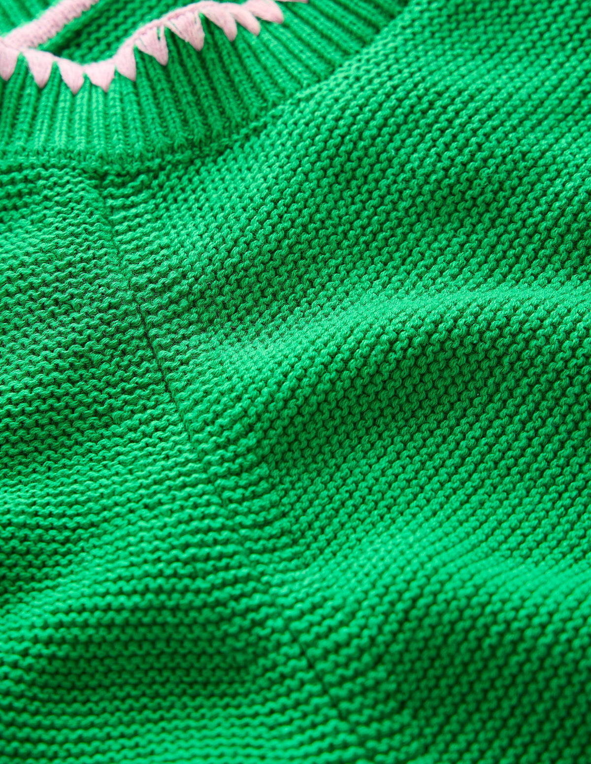 Lena Pullover mit Ziernaht-Grünes Tamburin - Image 6