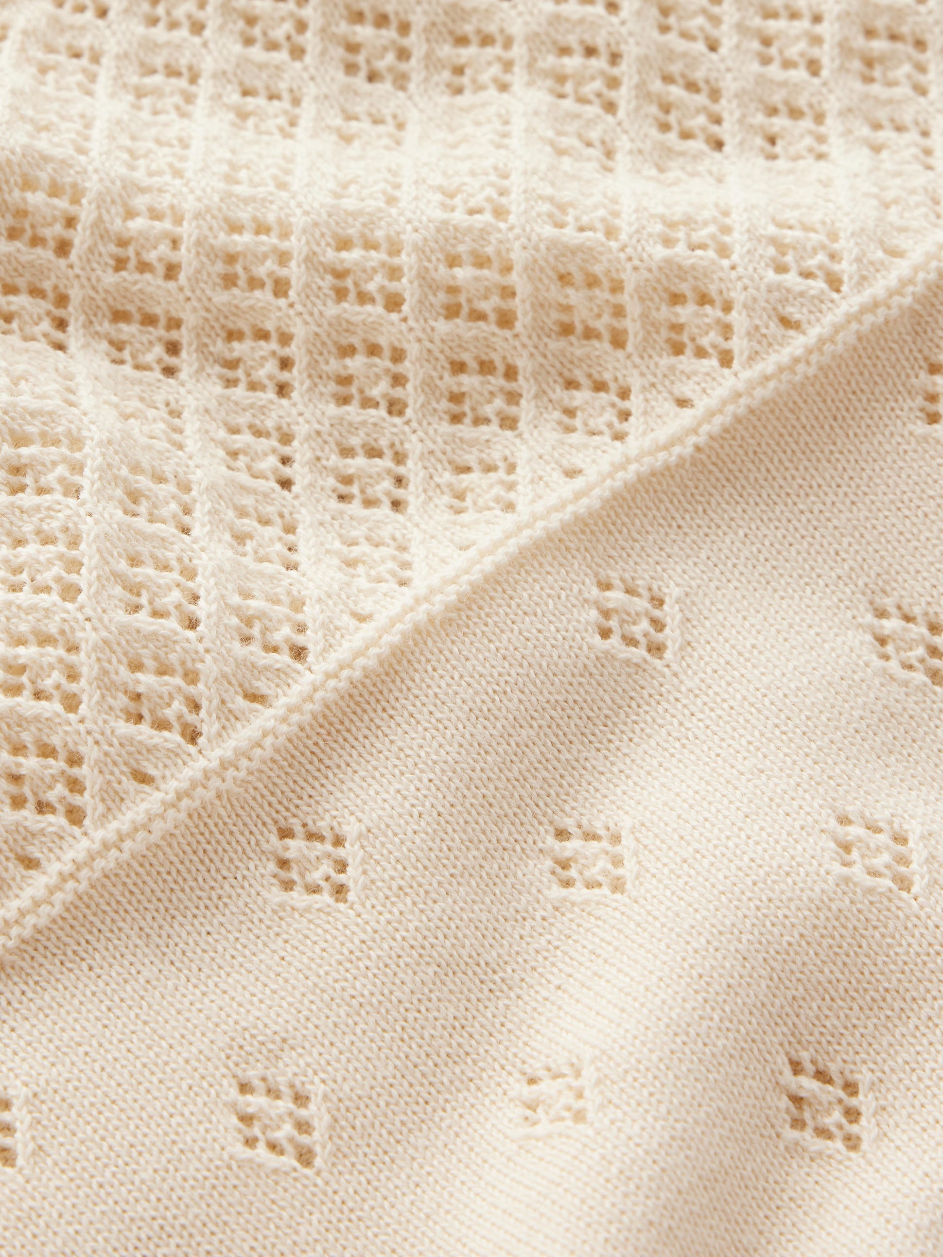 Rosalie Pointelle-Pullover-Warmes Naturweiß - Image 6