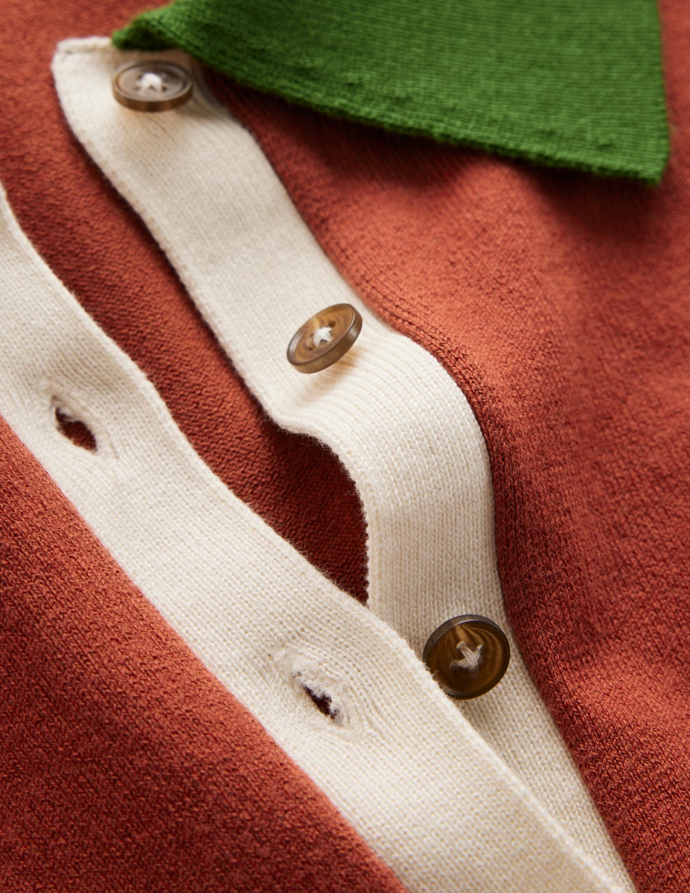 Lara Henley-Pullover aus Baumwolle-Scheunenrot-7