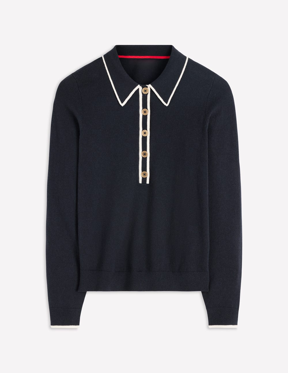 Liz Henley-Pullover-Marineblau - Image 5