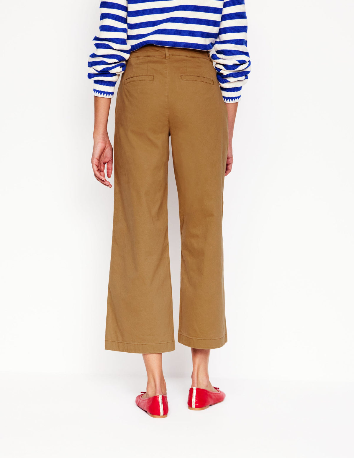 Pantacourt chino Barnsbury-Marron noisette - Image 3