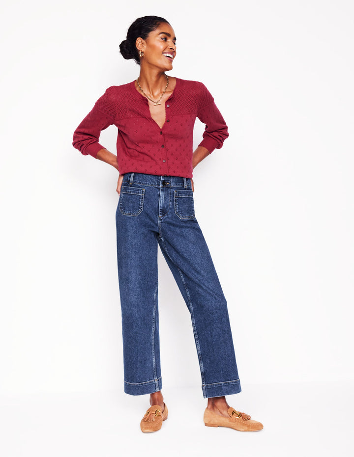 Jean court Primrose-Beatnik Red