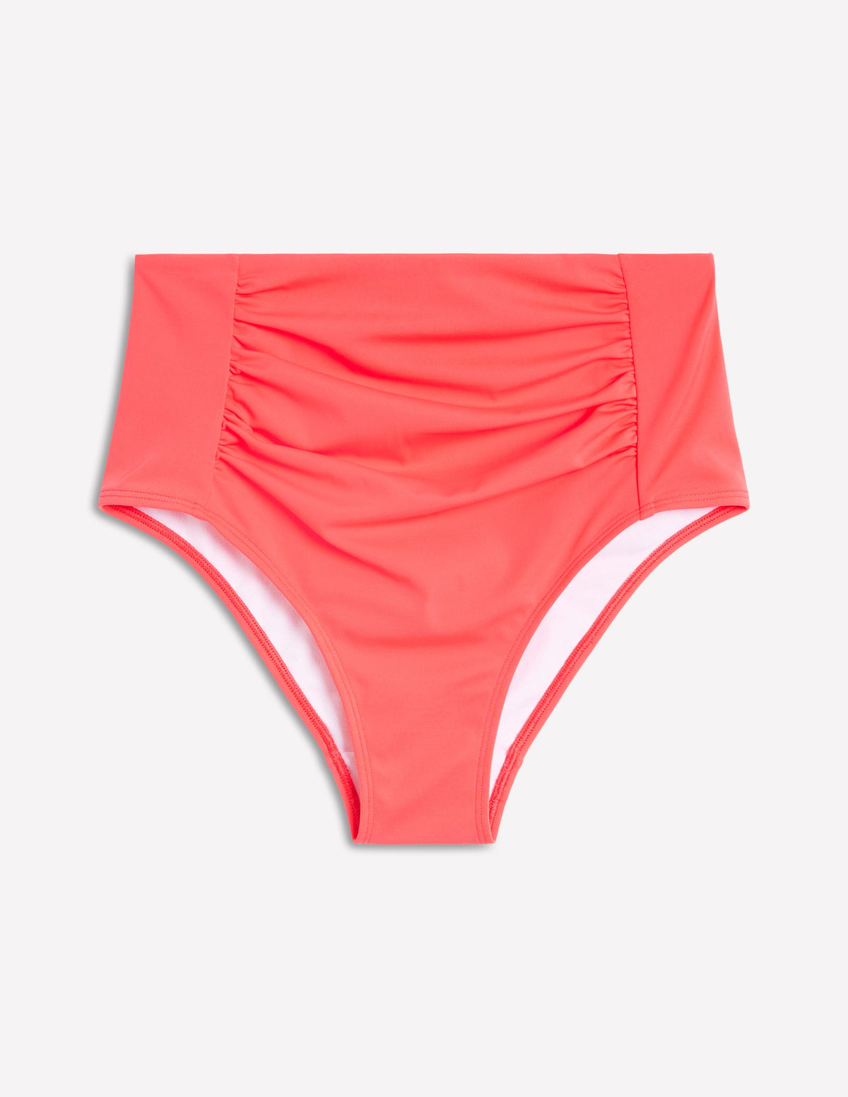 Kythira Ruched Bikini Bottoms-Red-6