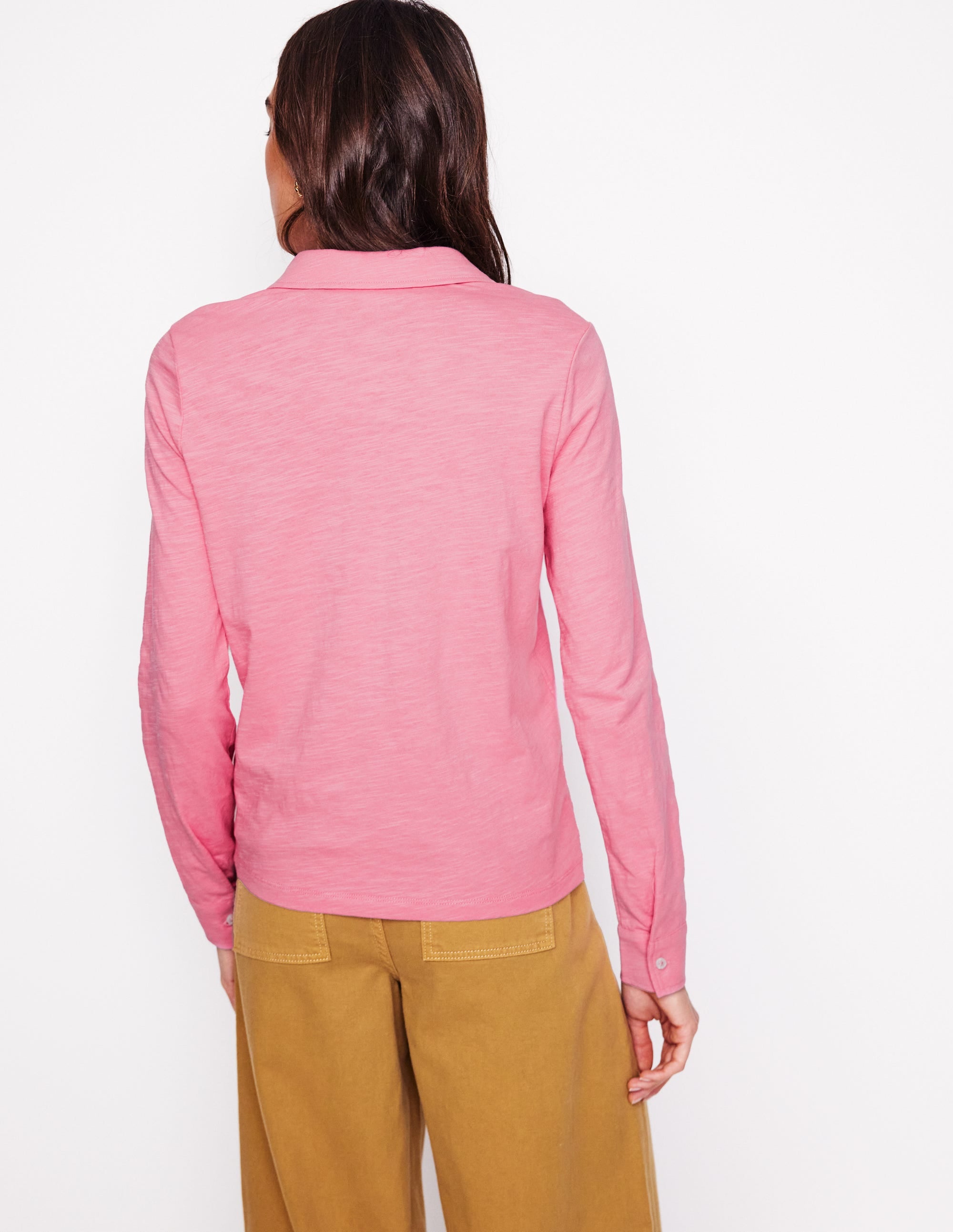 Amy Jersey-Hemd-Kirschblütenrosa - Image 3