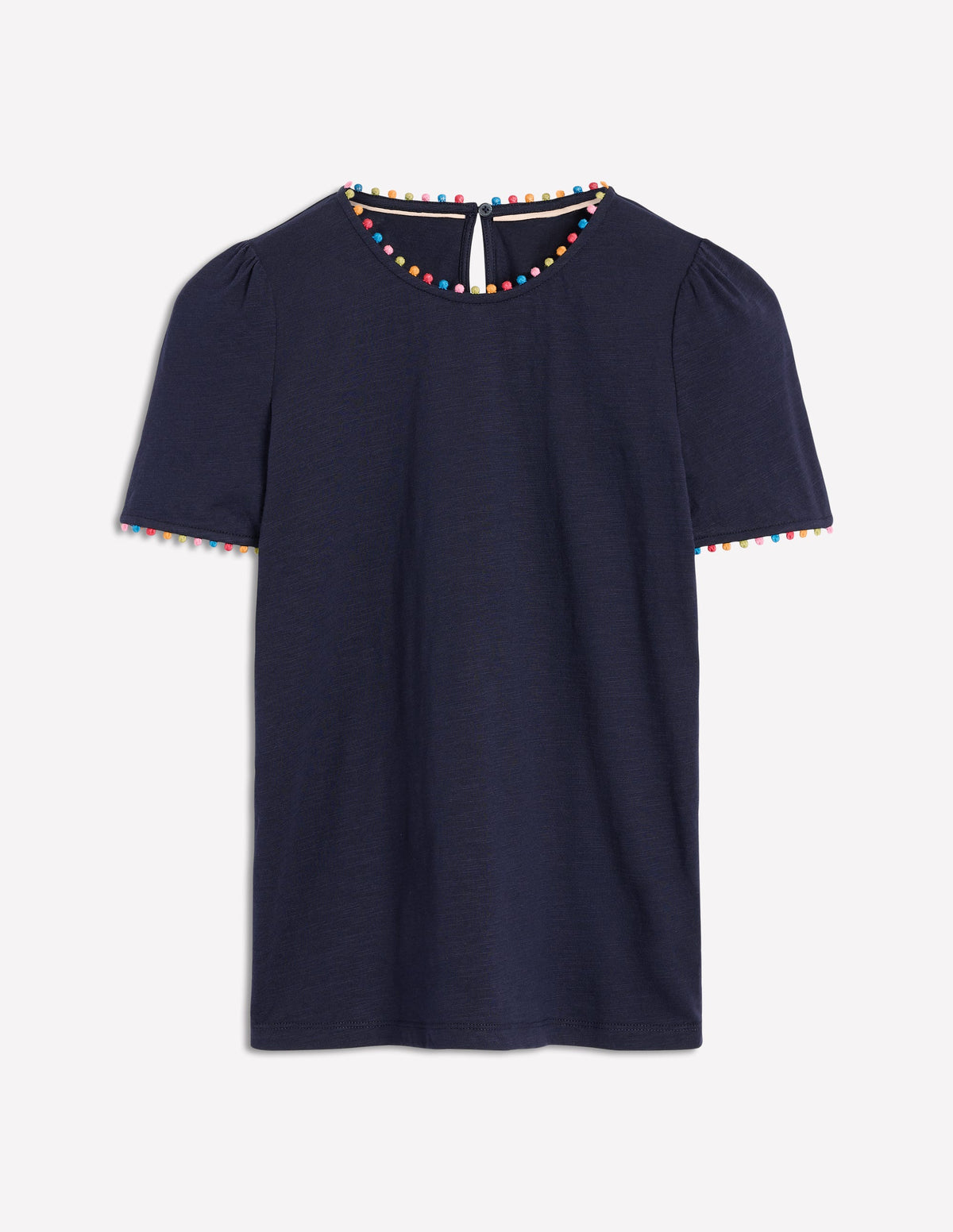 Ali Jersey-T-Shirt-Marineblau, Bunt - Image 5