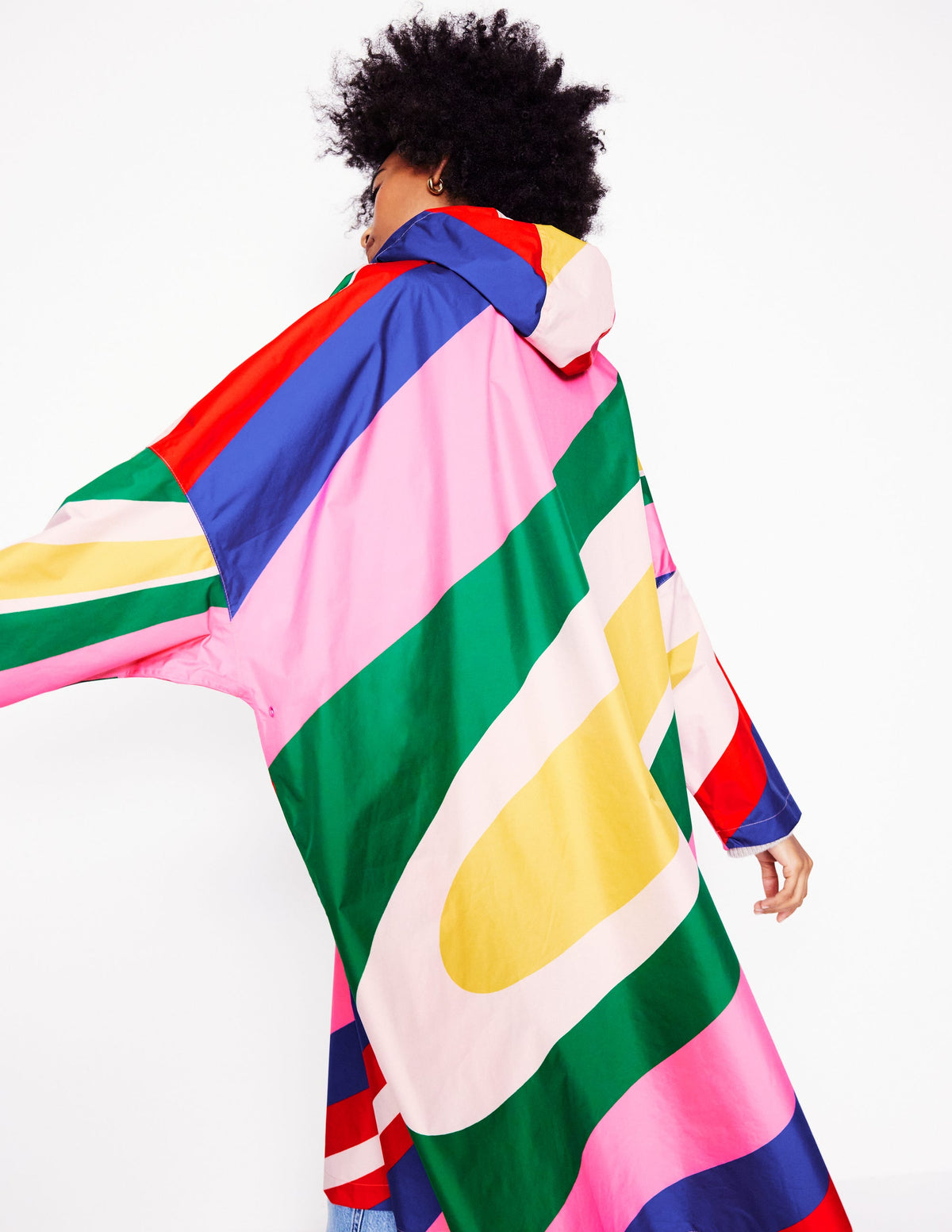 Verstaubare Regenjacke-Regenbogendesign - Image 3