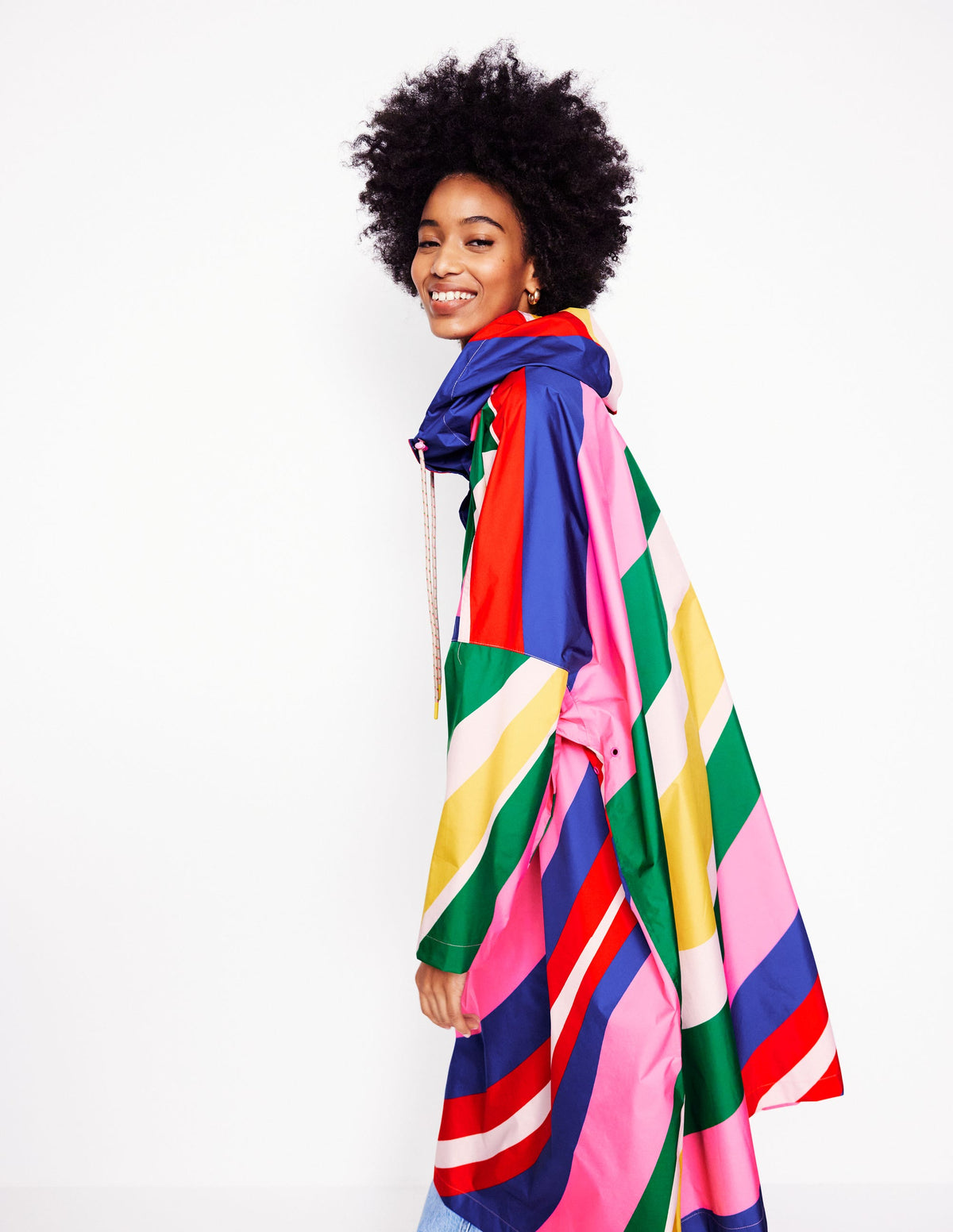 Verstaubare Regenjacke-Regenbogendesign - Image 4