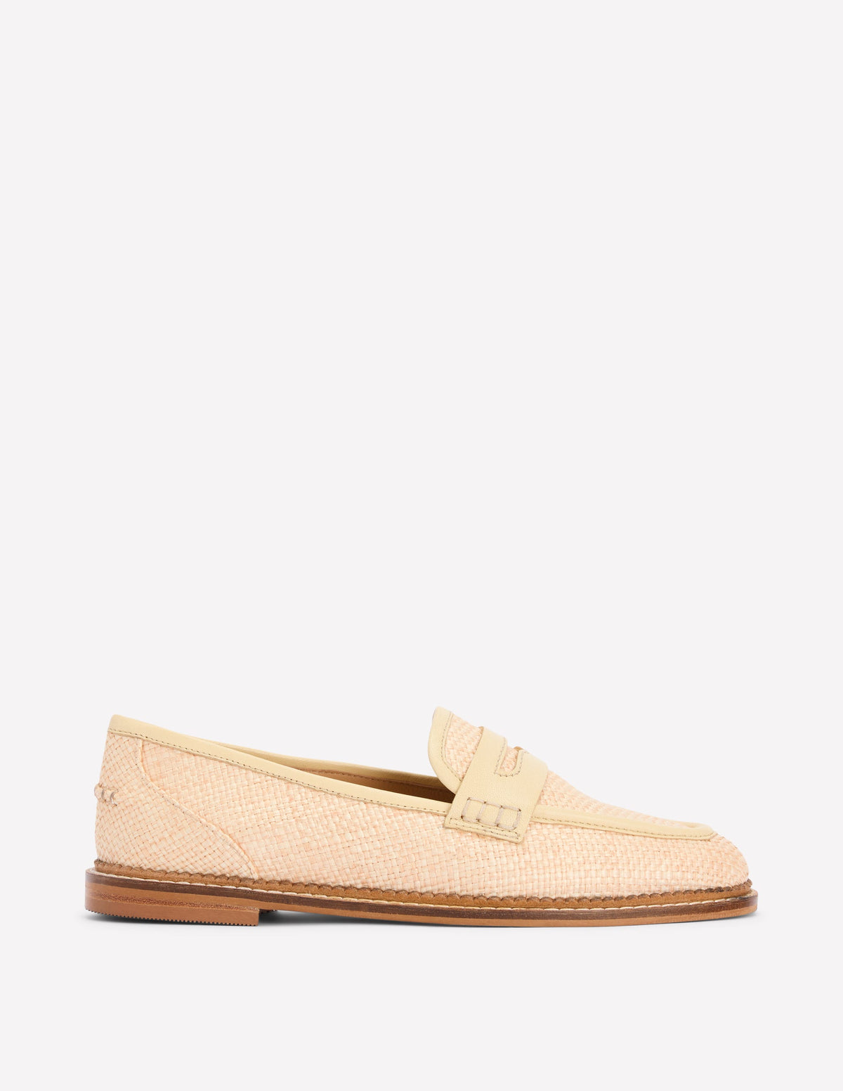 Nya Pennyloafer-Ecru-1