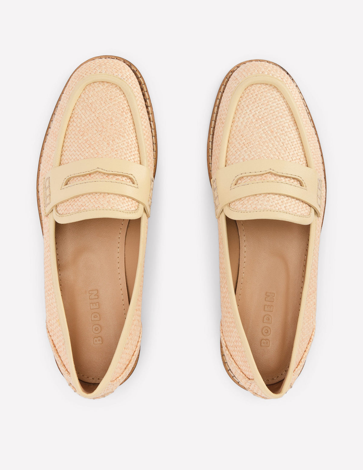 Nya Pennyloafer-Ecru-5
