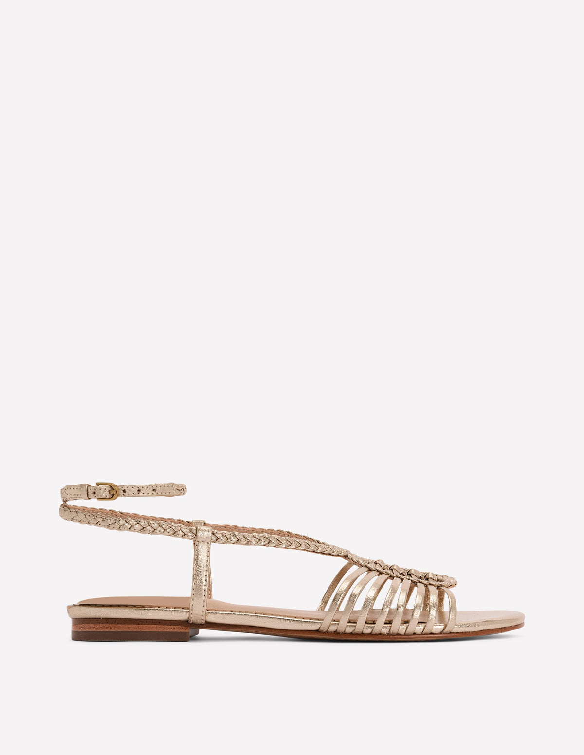 Flache Riemchensandalen-Aquamarine Bunny-1