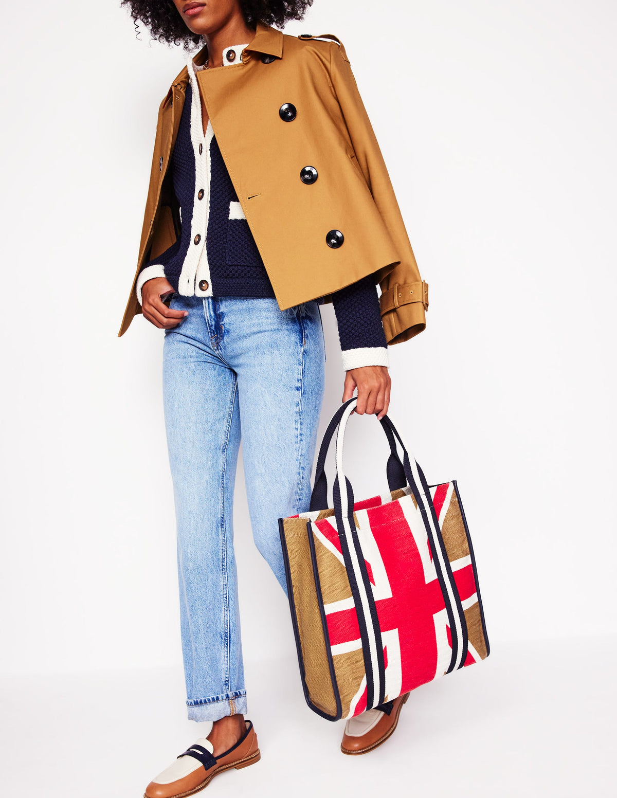 Tragetasche aus Canvas-Neutral Union Jack - Image 2