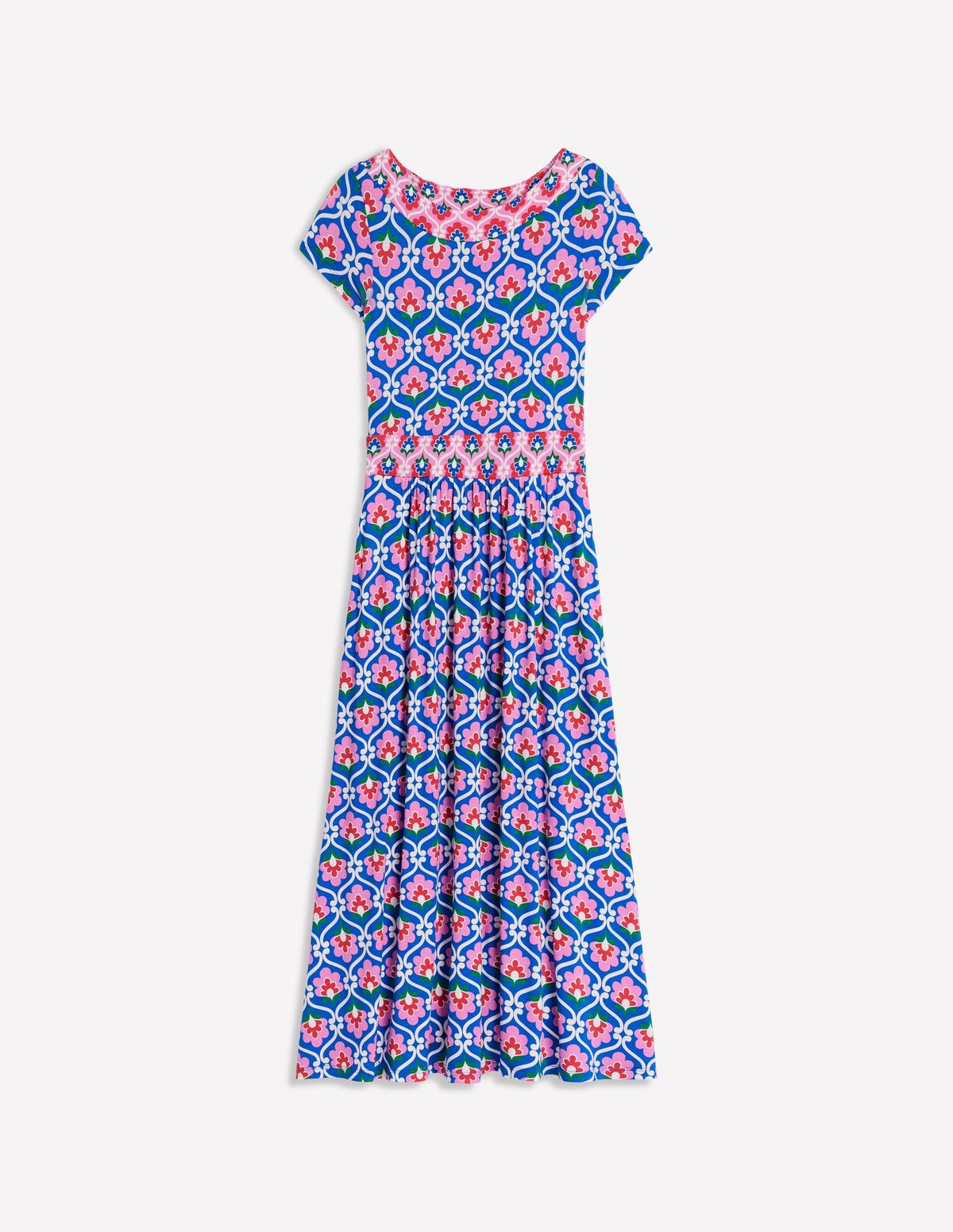 Melanie Jersey-Midikleid-Galerie-Blau, Efeu-Spalier-6