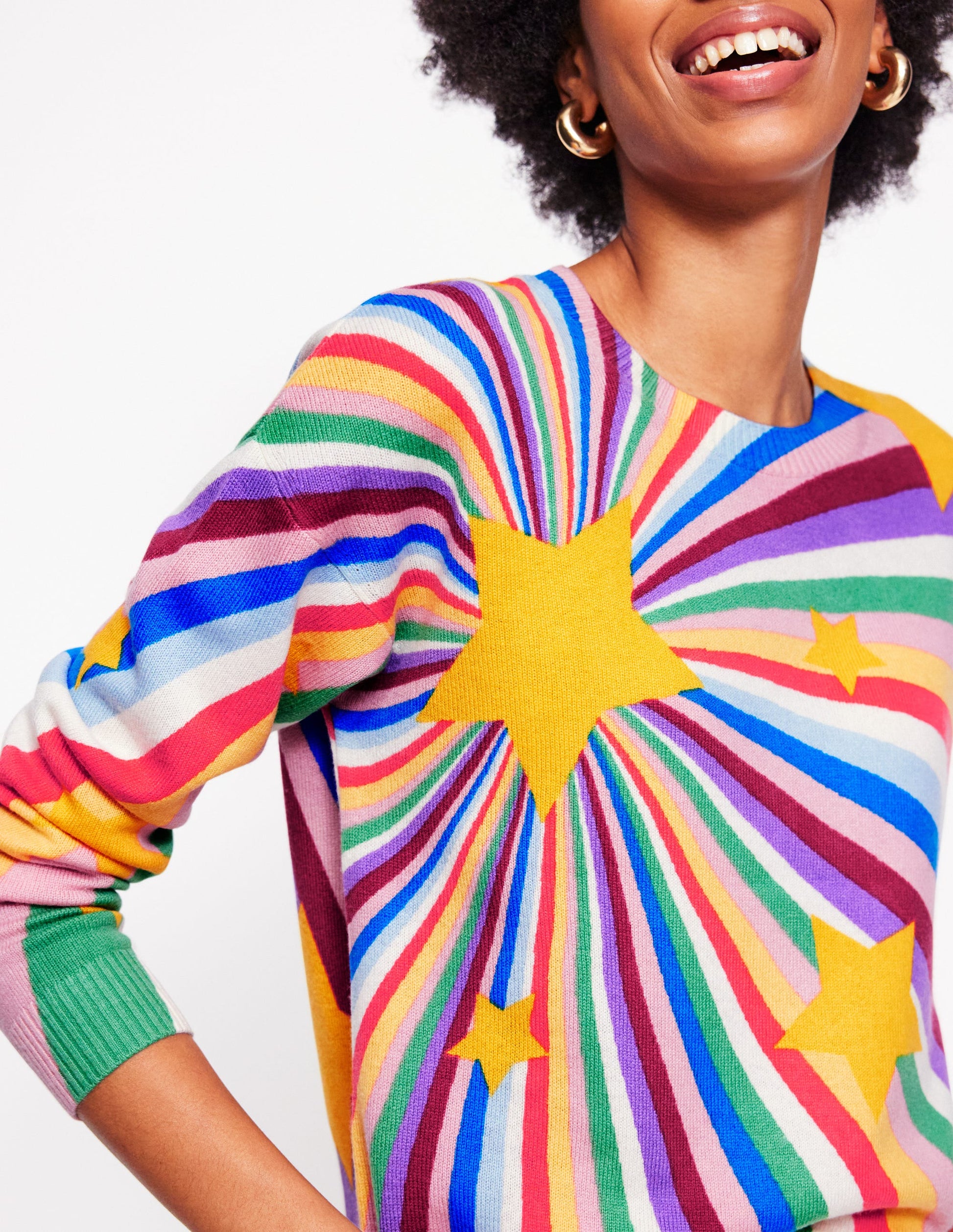 Lydia Kaschmirpullover-Bunt, Supernova-2
