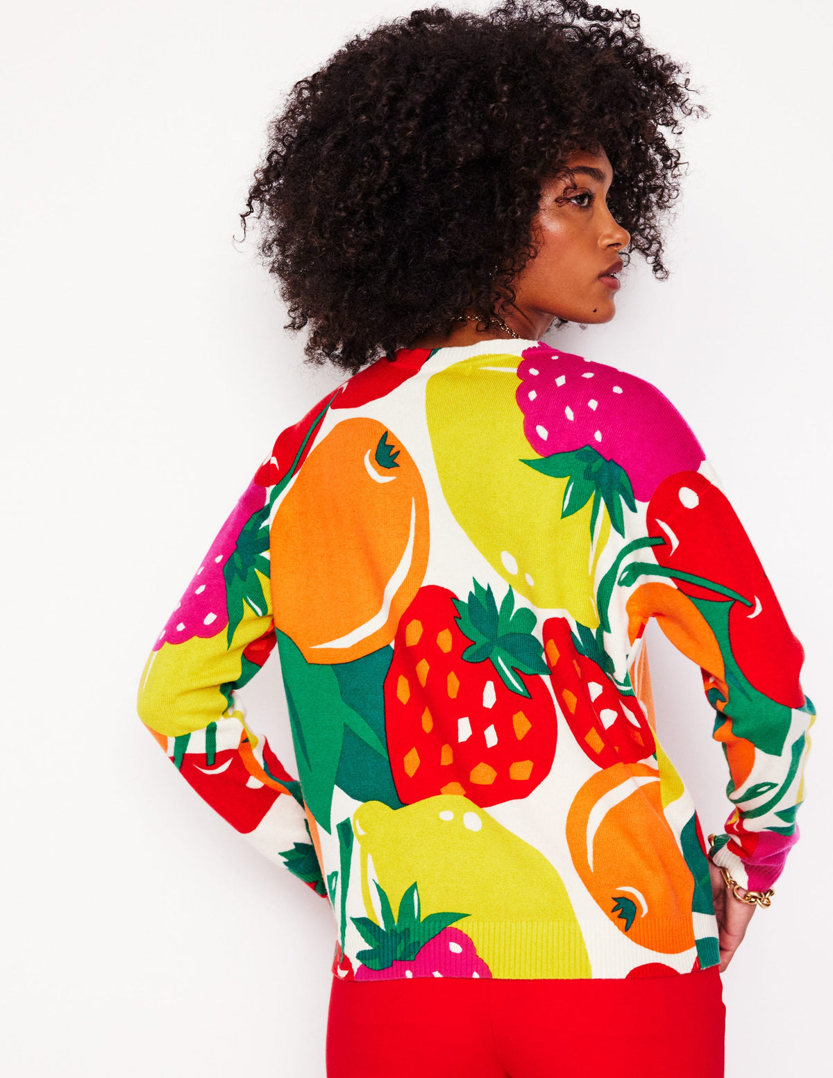 Lydia Kaschmirpullover-Bunt, Sommerfrüchte-4