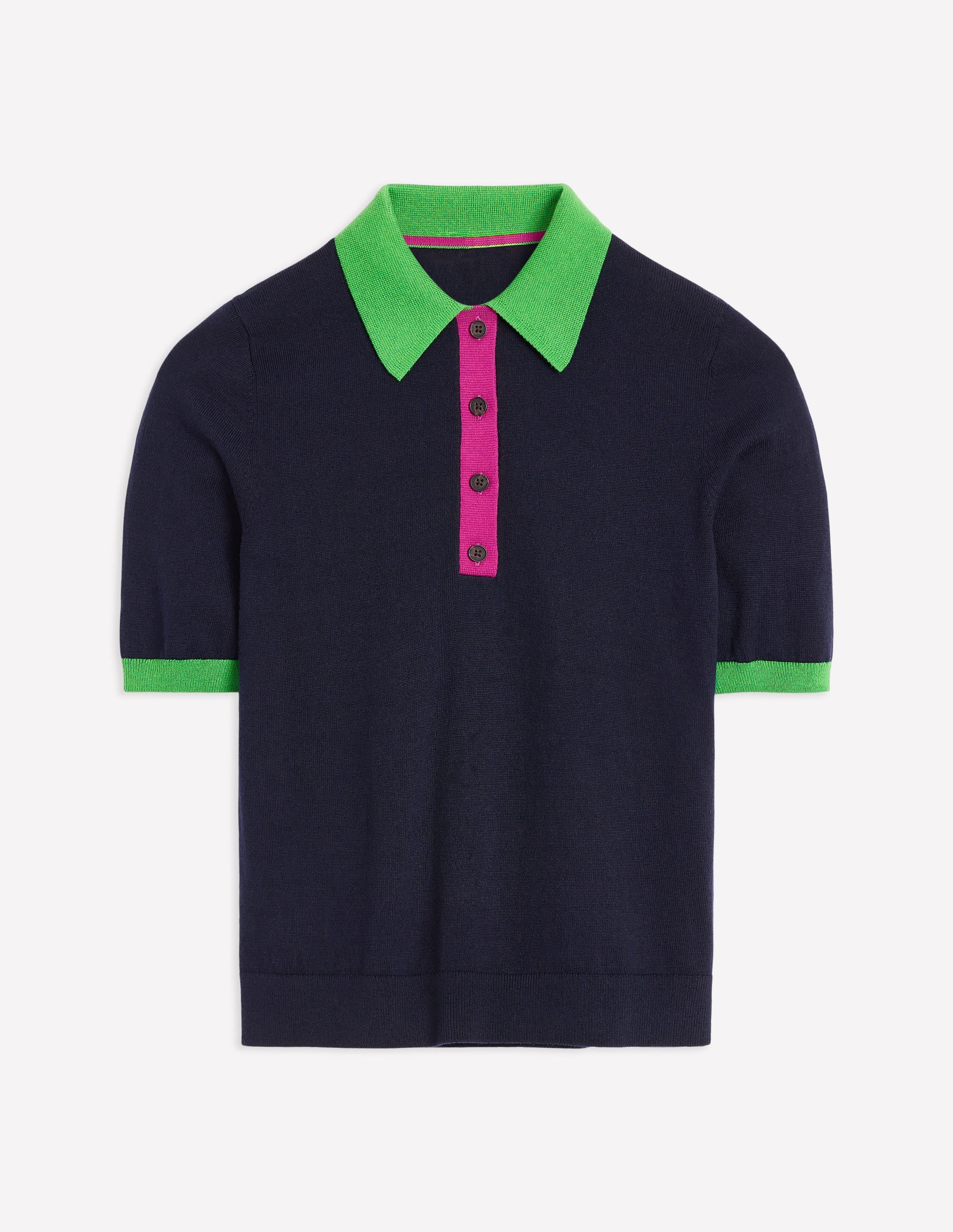 Estelle Henley-Strick-T-Shirt-Marineblaue - Image 7