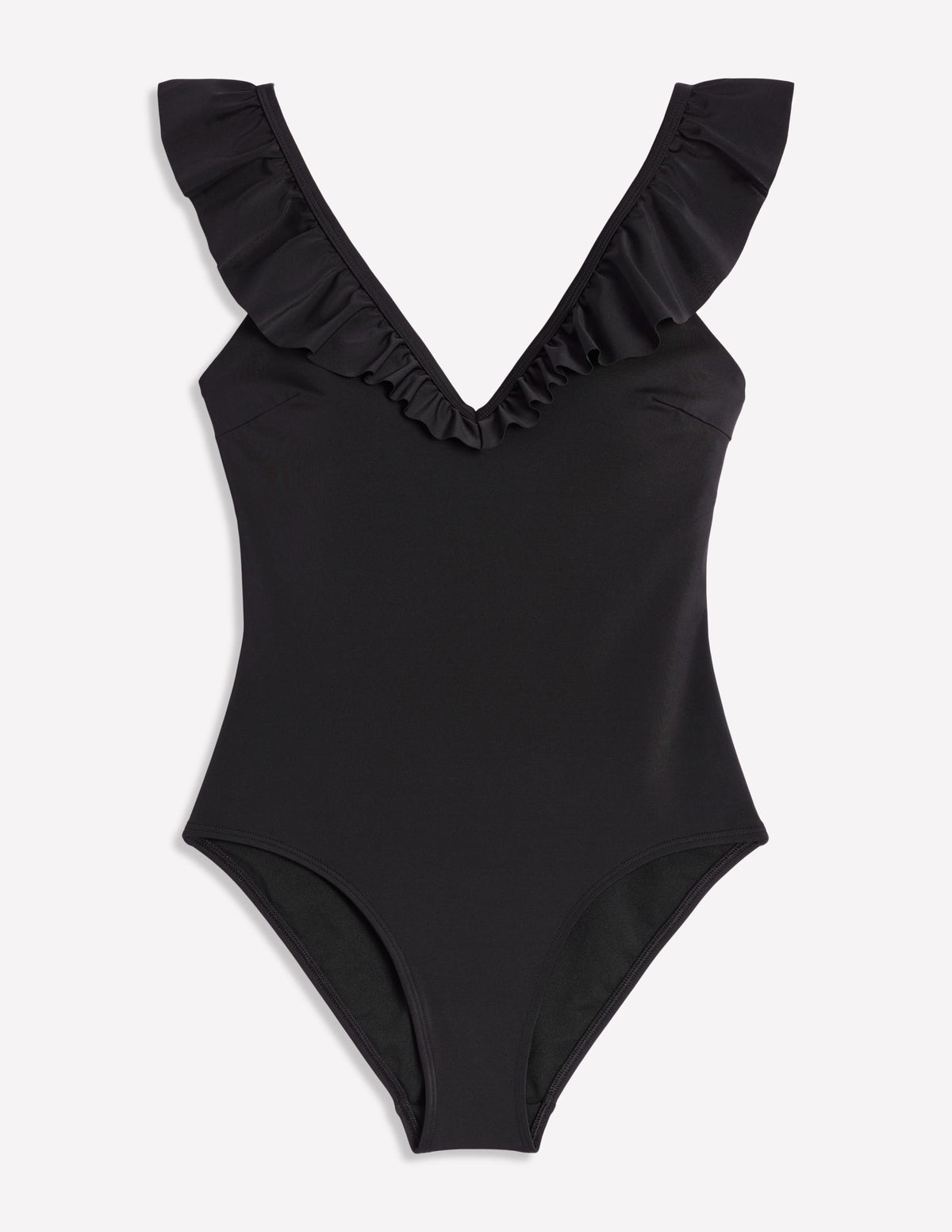 Maillot de bain Evia à volants-Noir - Image 6