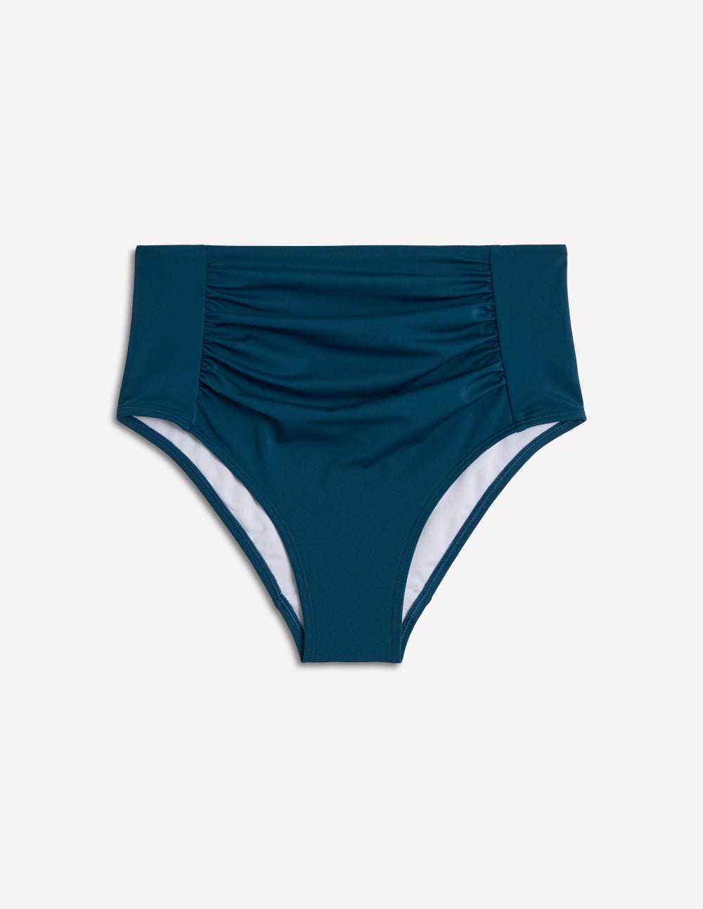 Bas de bikini froncé Kythira-Bleu littoral-11