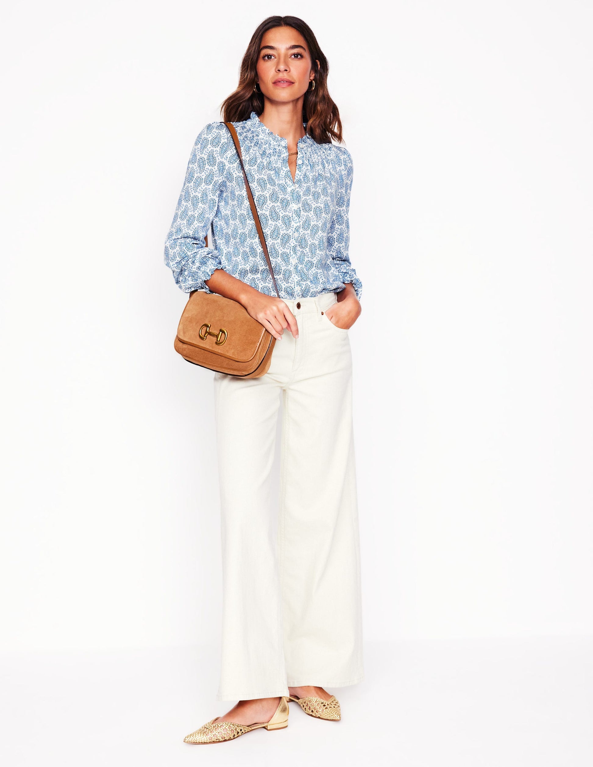 Fay Gesmoktes Jerseyhemd-Galerie-Blau, Paisley-Herz-4