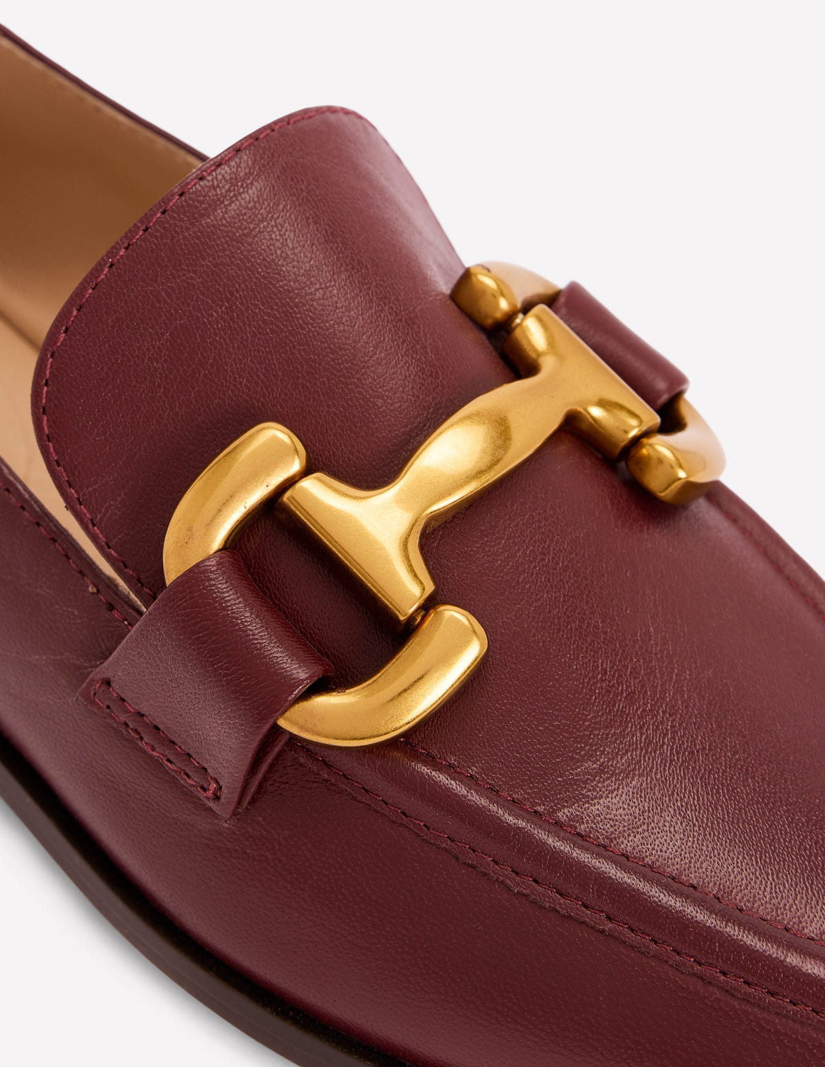 Iris Snaffle Loafers-Oxblood - Image 4
