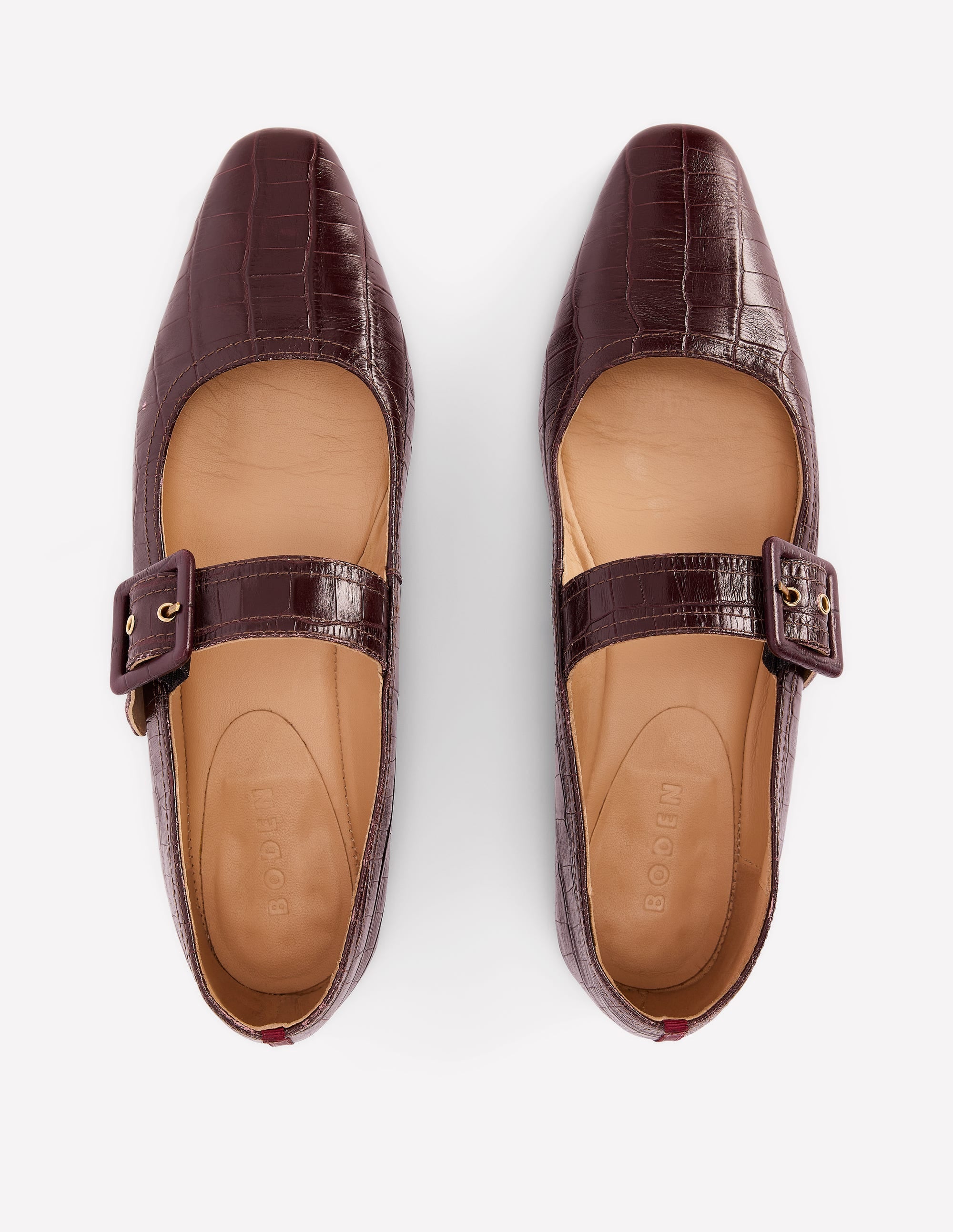 Vic Mary Janes mit geformter Spitze-Oxblood - Image 5