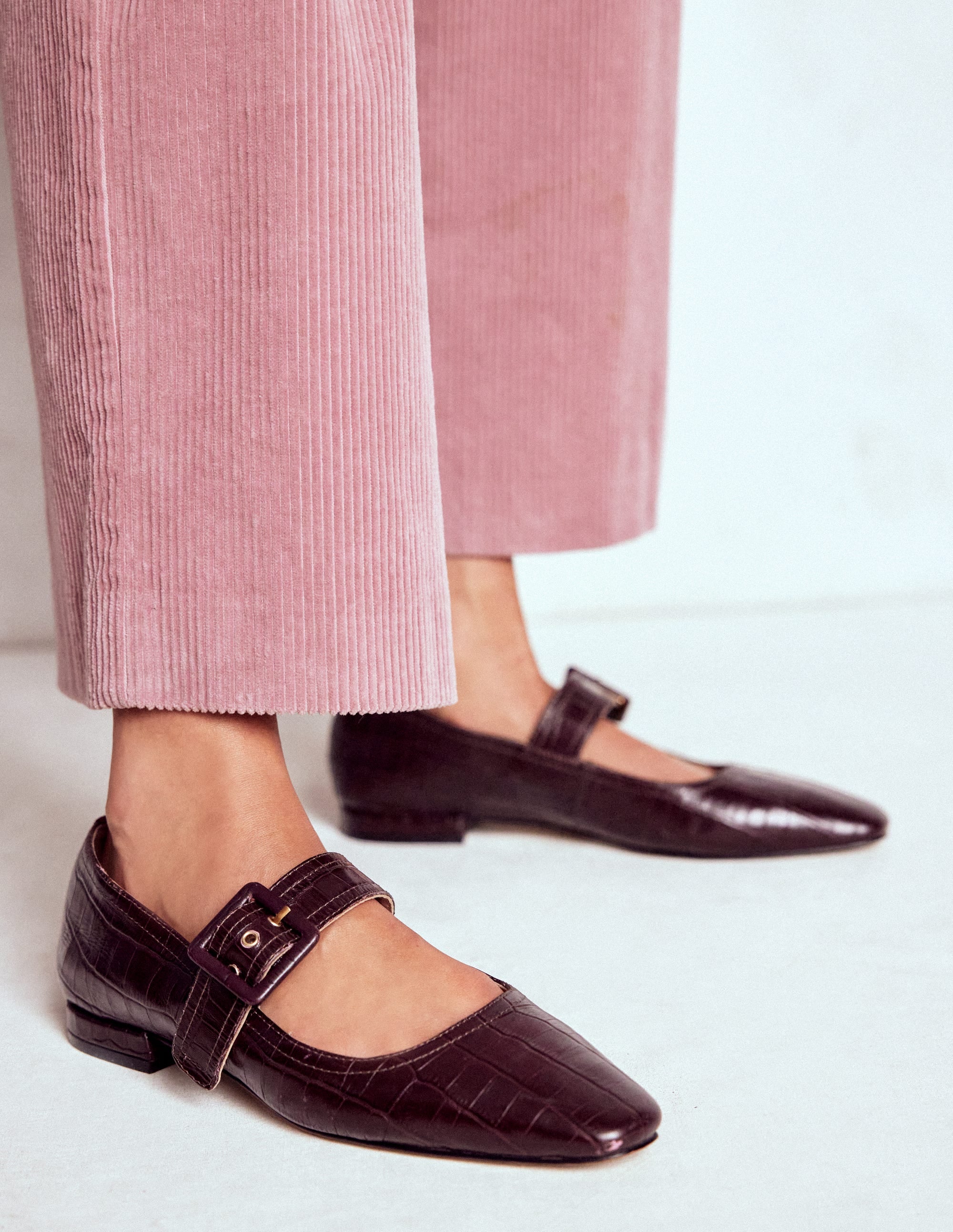 Vic Mary Janes mit geformter Spitze-Oxblood - Image 2