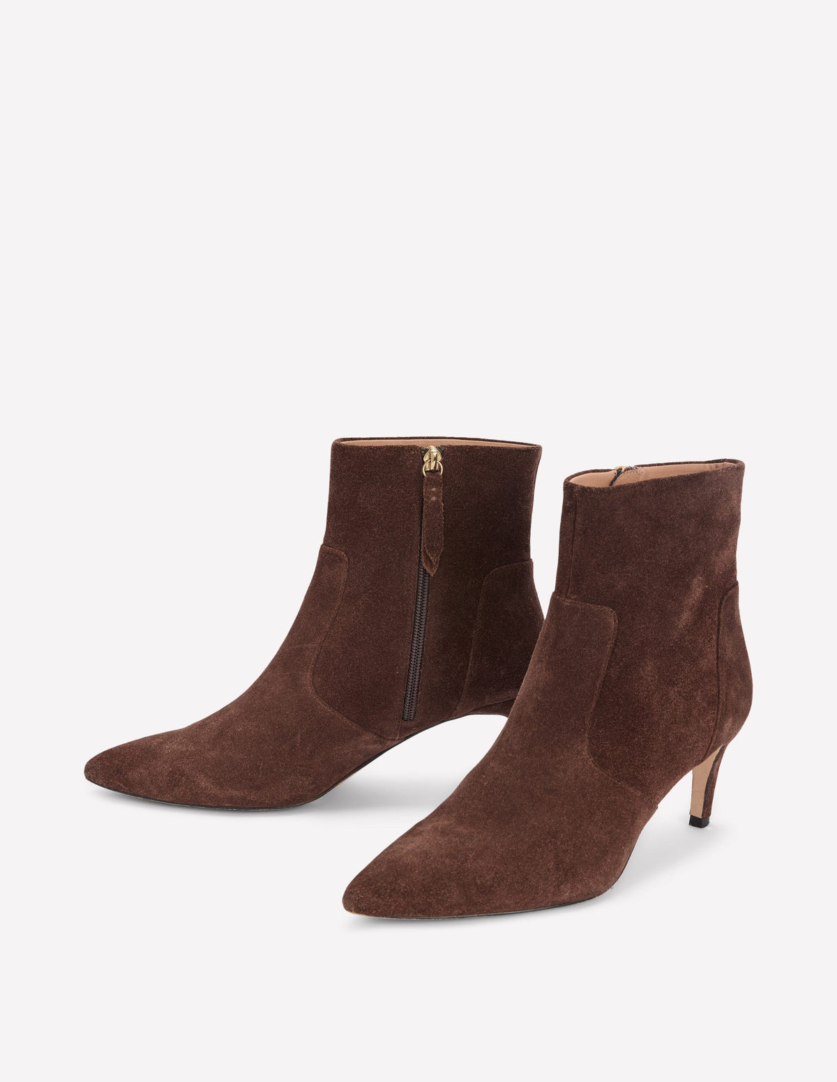Mittelhohe Stiefeletten-Bitterschokolade - Image 4