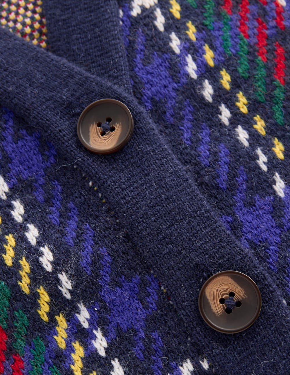 Quinn Boyfriend Cardigan-Navy, Green and Red Check-7