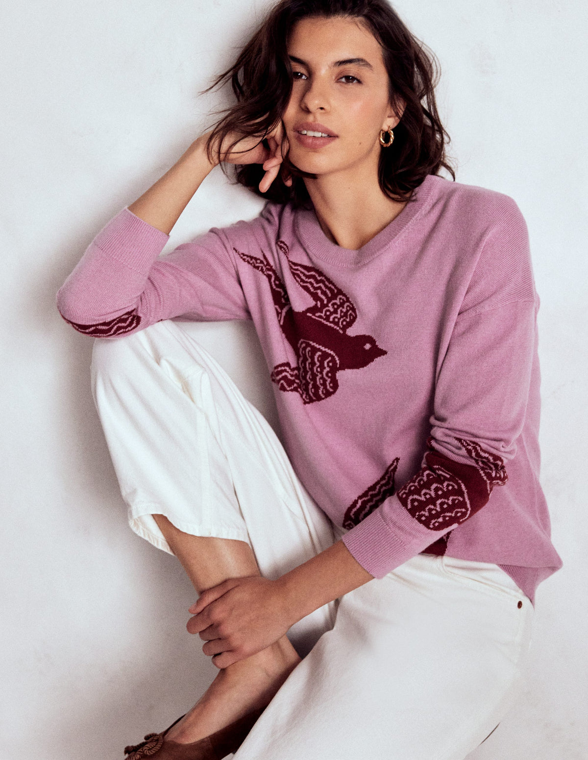 Natasha Pullover mit originellem Design-Schwalbe - Image 1