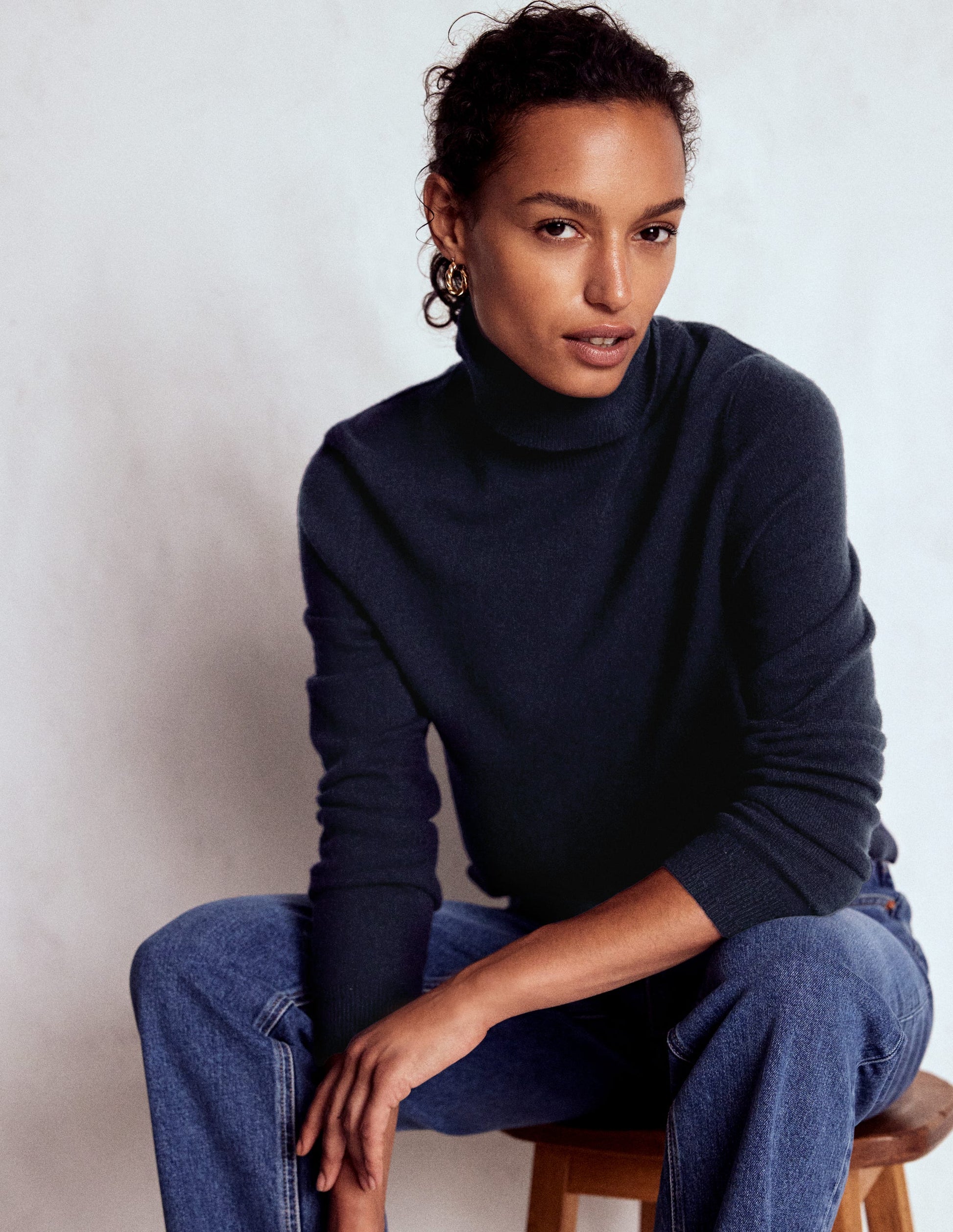 Eva Kaschmir-Rollkragenpullover-Marineblau-1