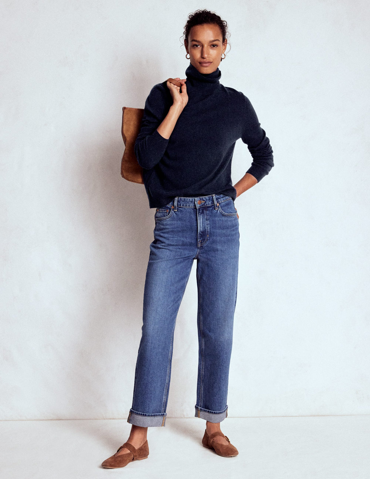 Eva Kaschmir-Rollkragenpullover-Marineblau-6