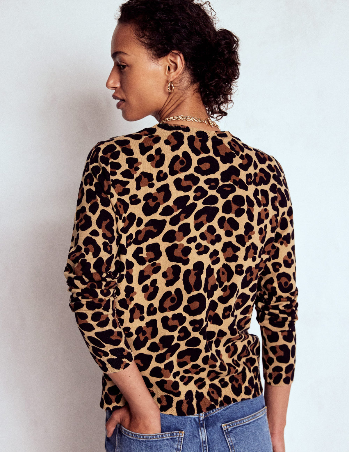 Emilia Baumwollpullover mit Rundhalsausschnitt-Gepard-Pop-3