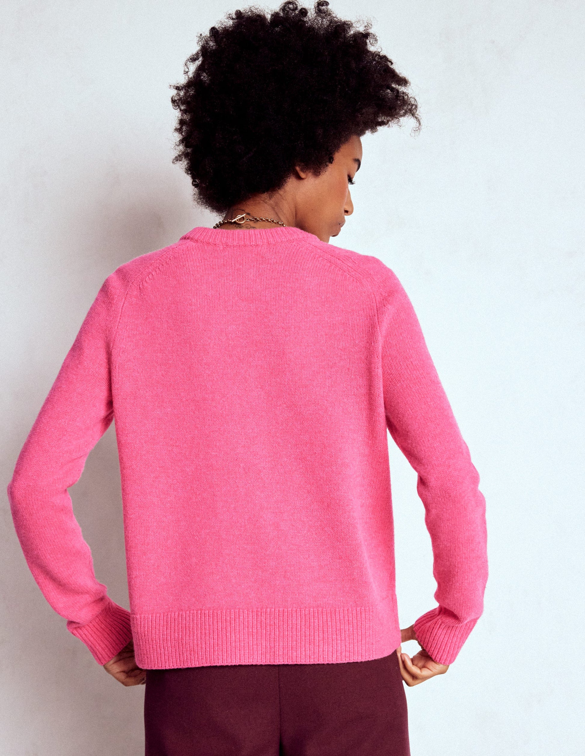 Marion Strickjacke aus Merinowolle-Animals/Stripe-4