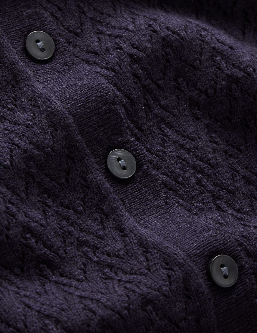 Diane Pointelle-Strickjacke-Marineblau - Image 7