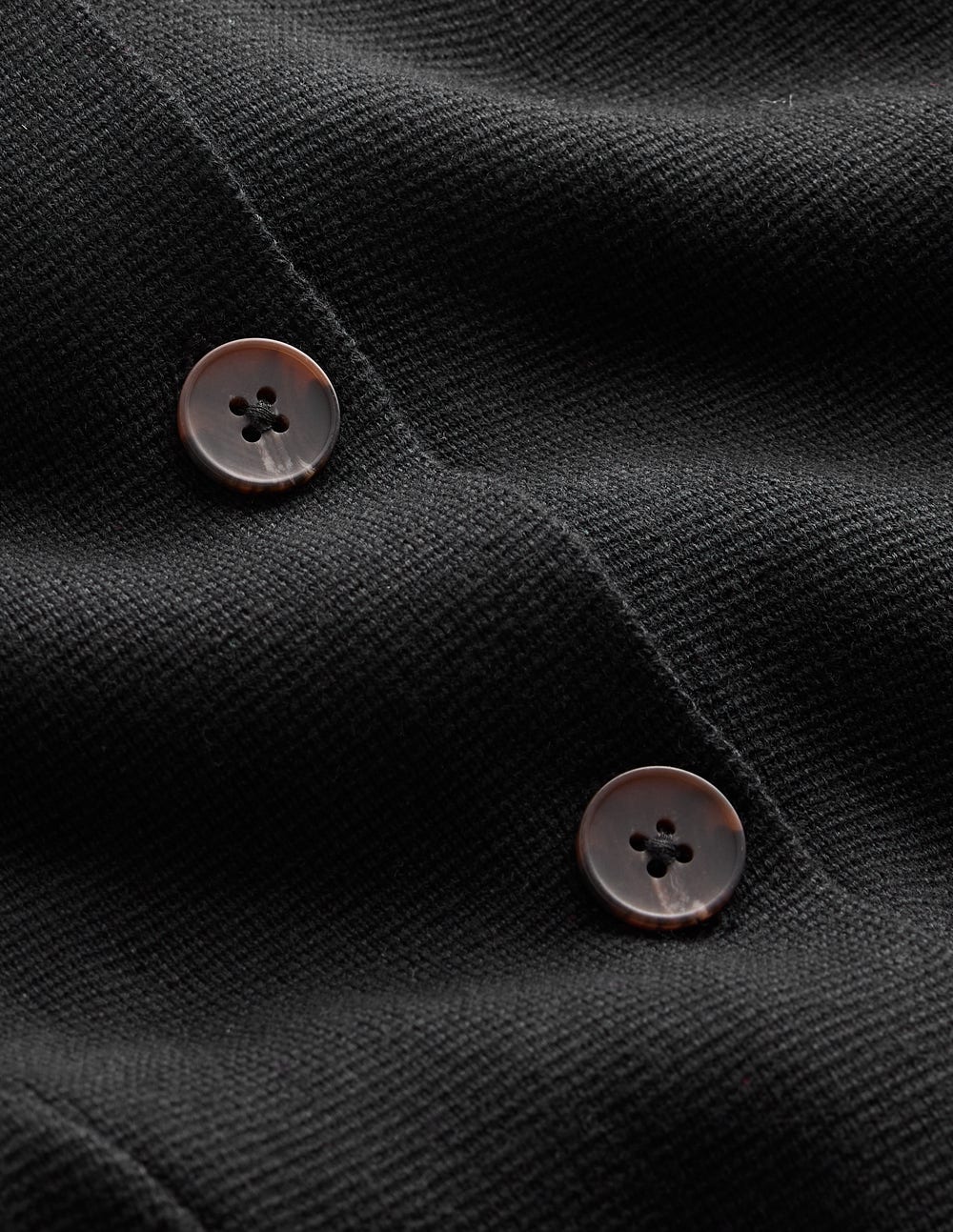 Joanna Taillierte Strickjacke-Schwarz - Image 6