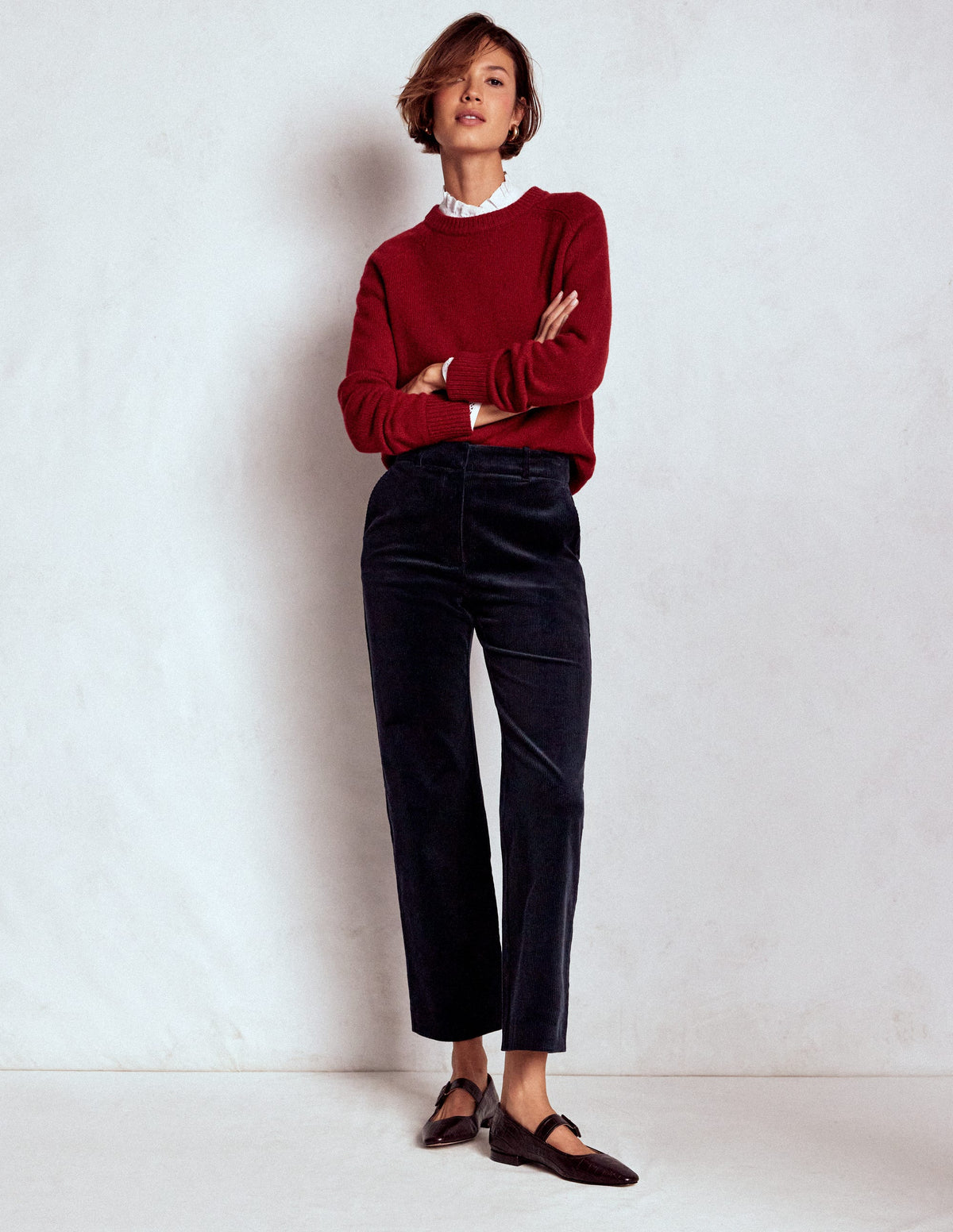 Canonbury Cordhose-Marineblau-1