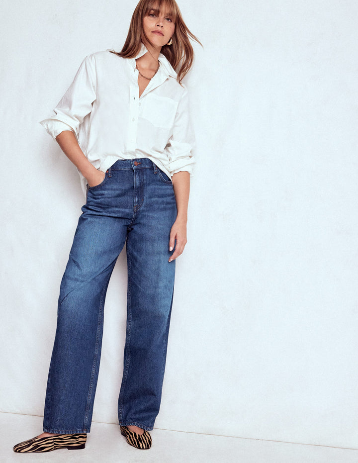 Jean ample-Brut Vintage