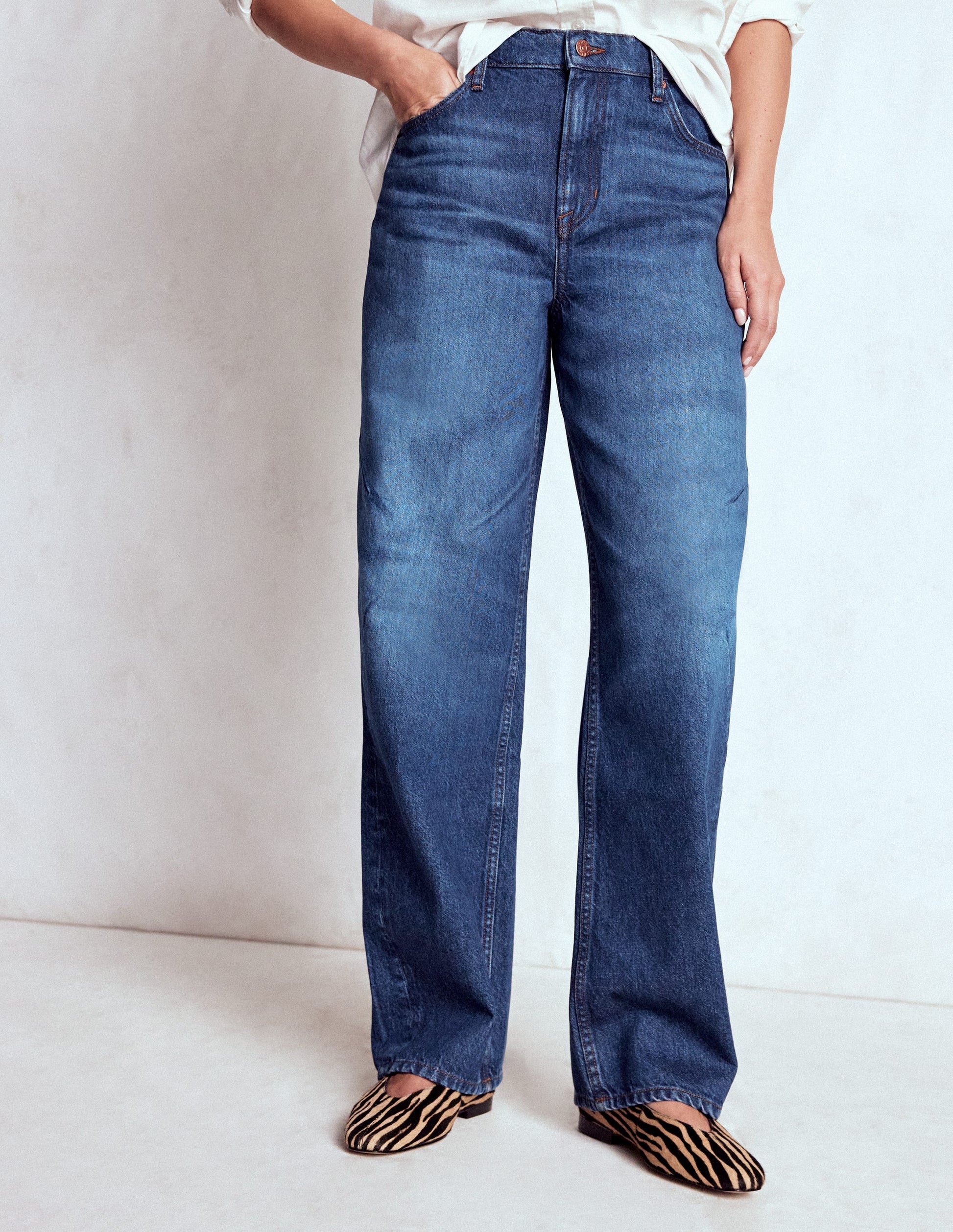 Barrel-Jeans-Dunkles Vintageblau-3