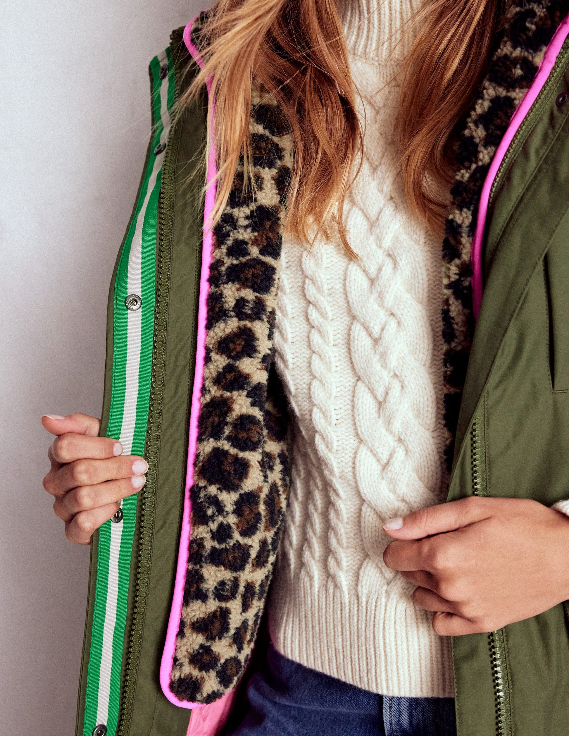 4-in-1-Parka mit Kapuze-Waldgrün-5