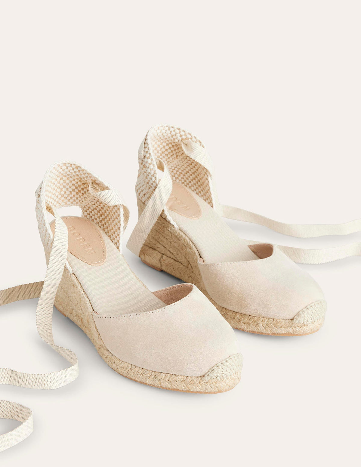 Cassie Espadrille Wedge-Oatmeal - Image 3